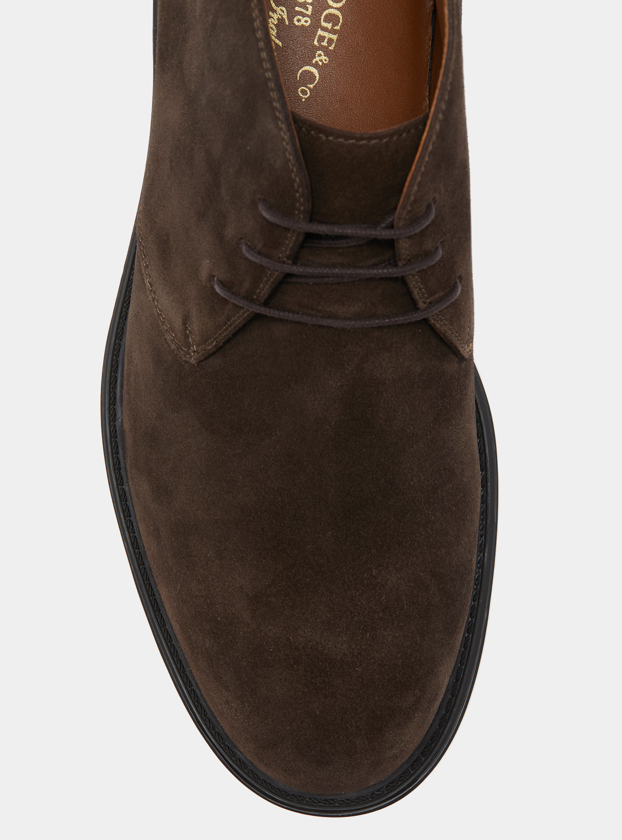 Polacchini in suede, MARRONE