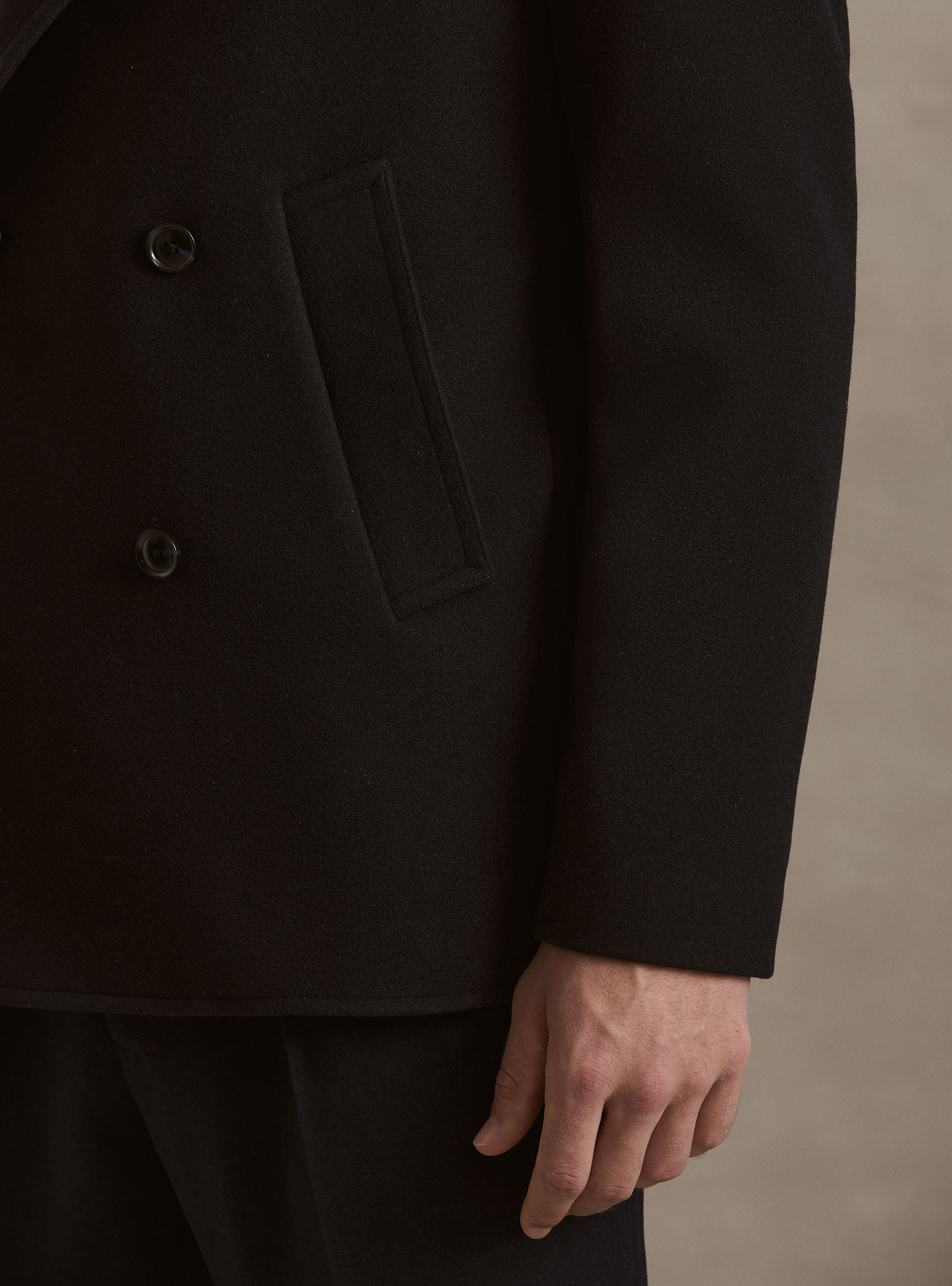 Peacoat tinta unita, BLU NAVY