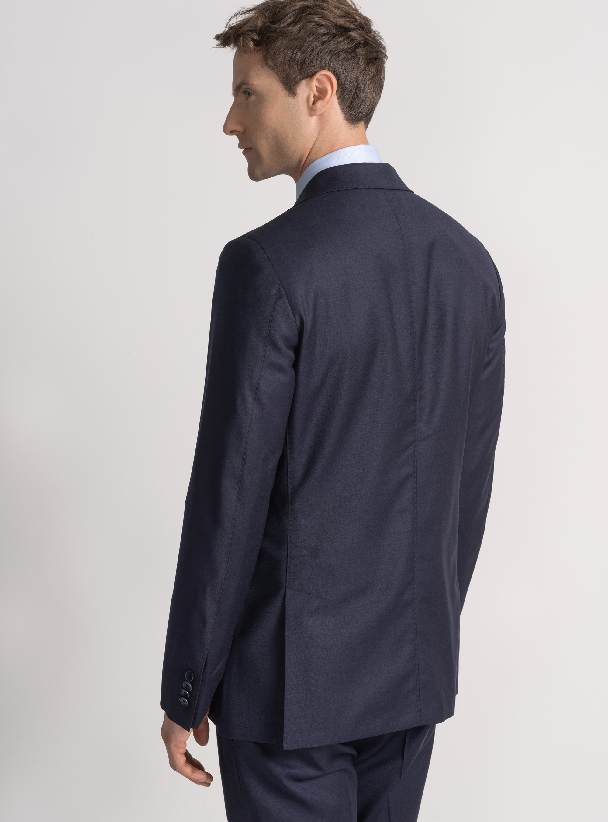 Giacca per abito in pura lana superfine 120's, BLU NAVY