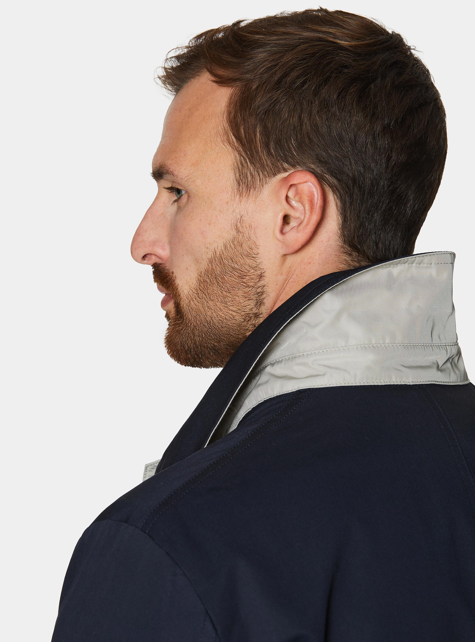 Impermeabile reversibile, BLU NAVY