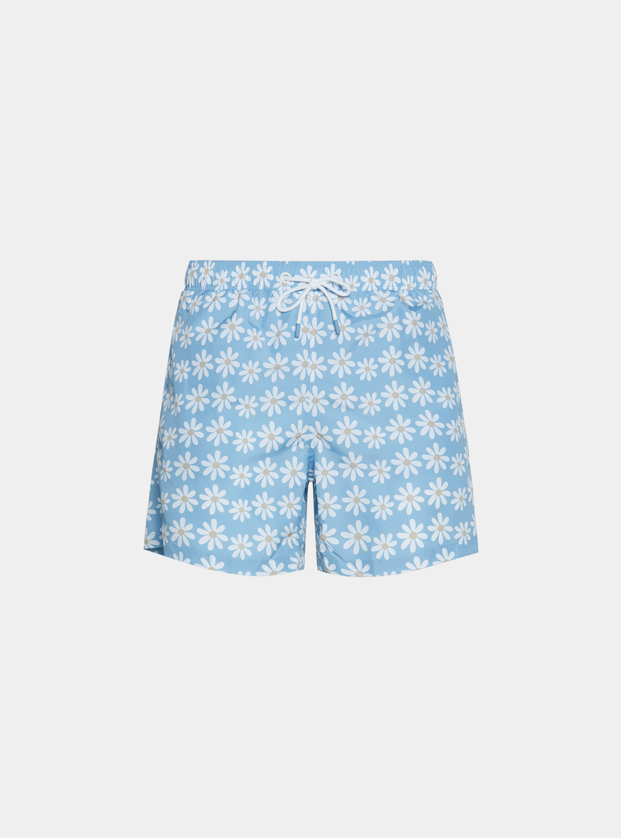 Costume da bagno stampa margherite, AZZURRO