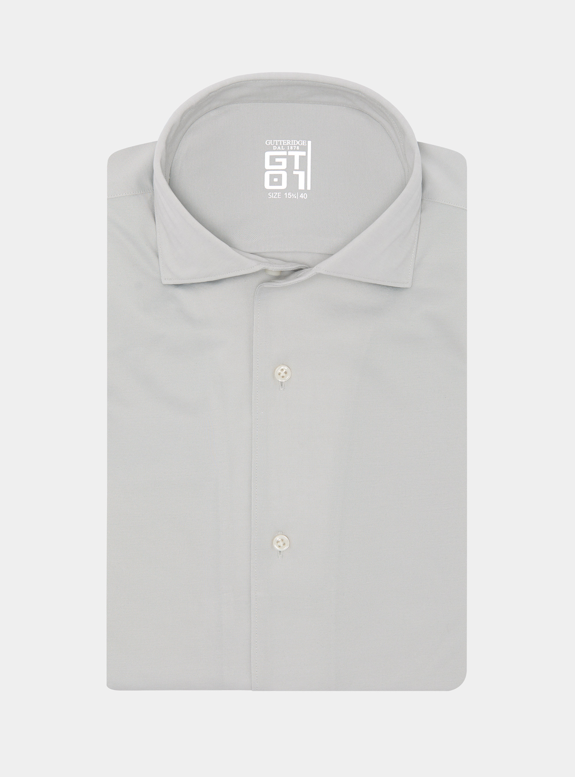 Camicia GT01 in jersey di misto cotone, PERLA 0178C