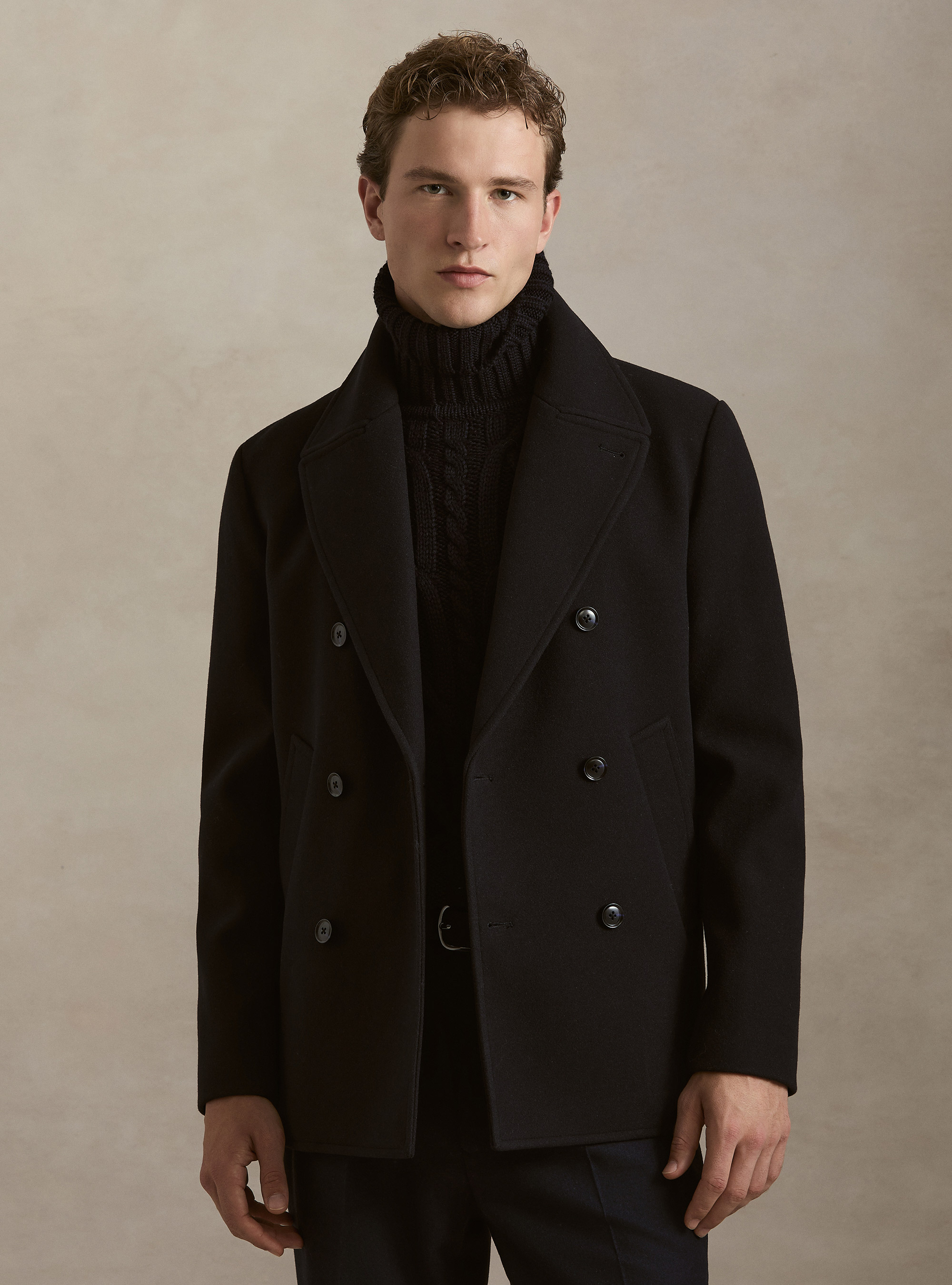 Peacoat tinta unita, BLU NAVY