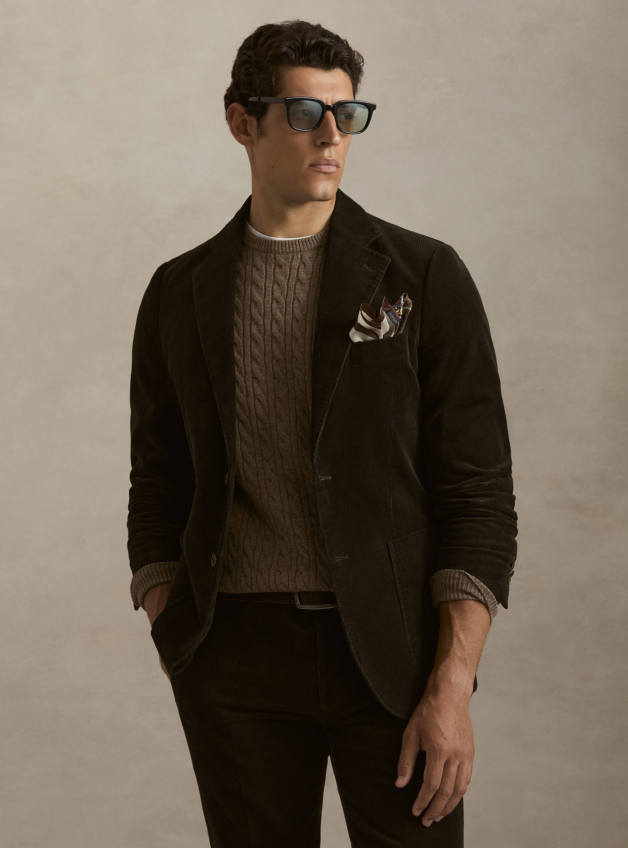 Giacca in velluto di cotone, MILITARE 0609C