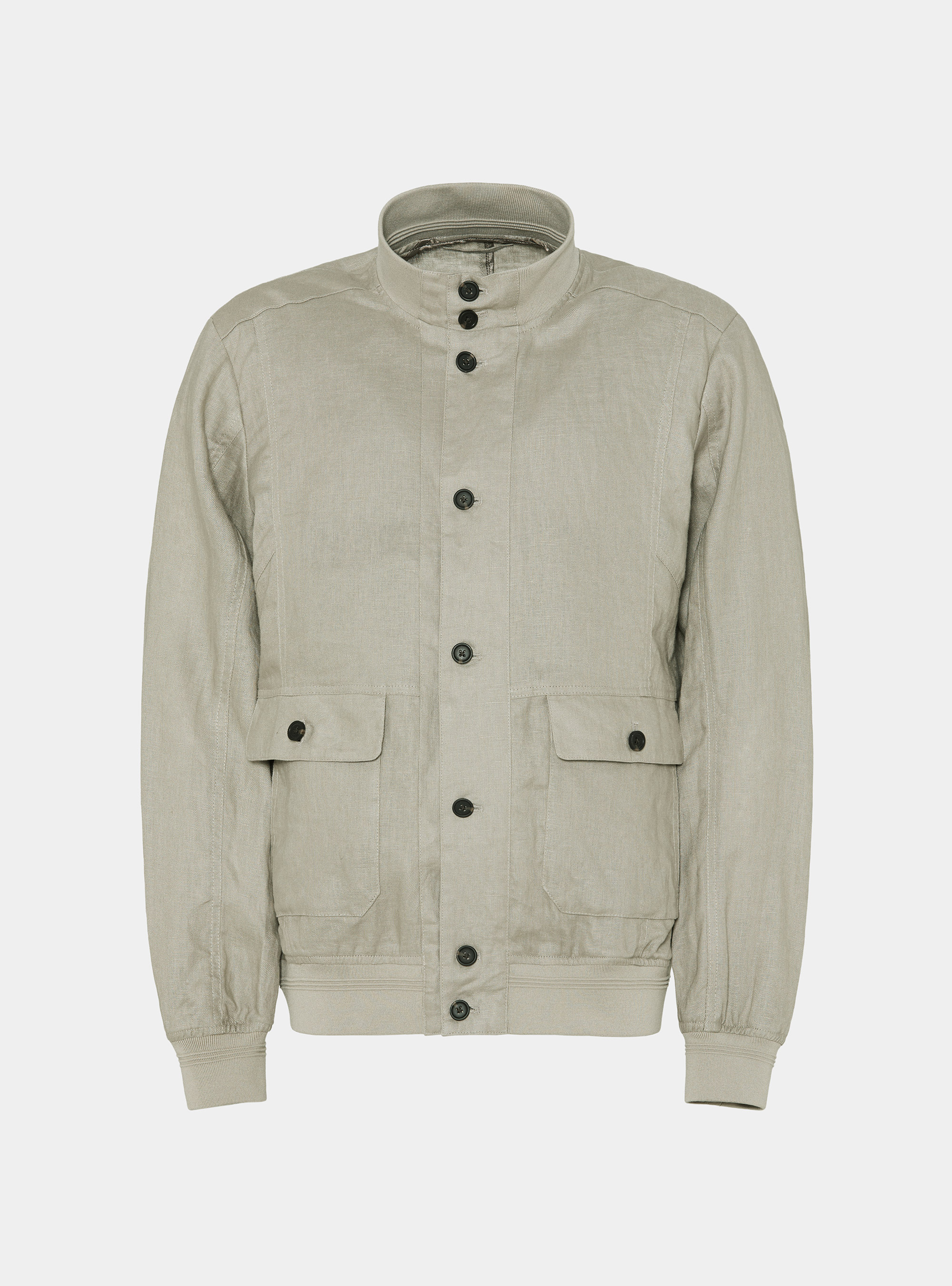Bomber in puro lino, SABBIA