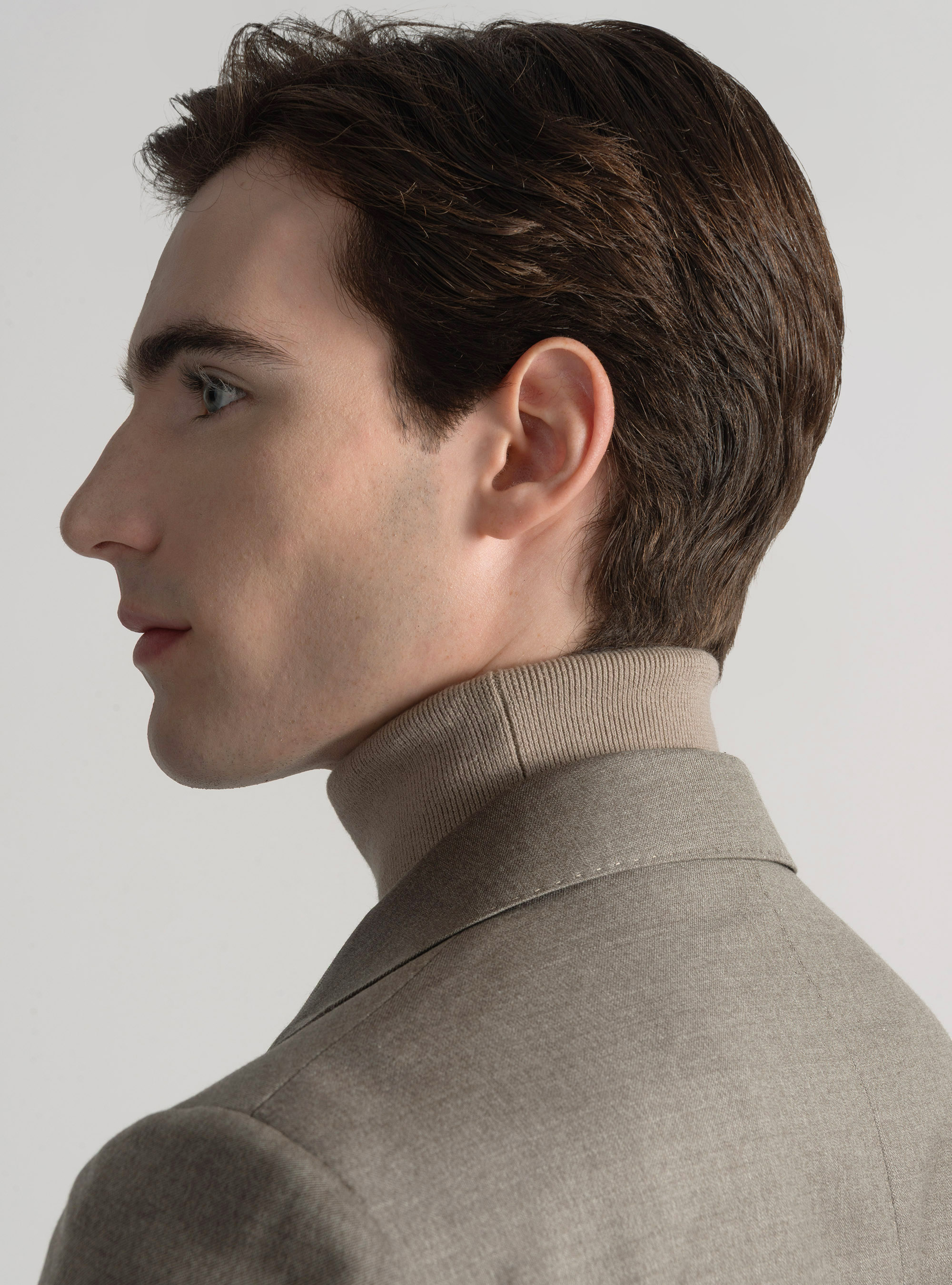 Giacca per abito in pura lana Vitale Barberis Canonico, SABBIA