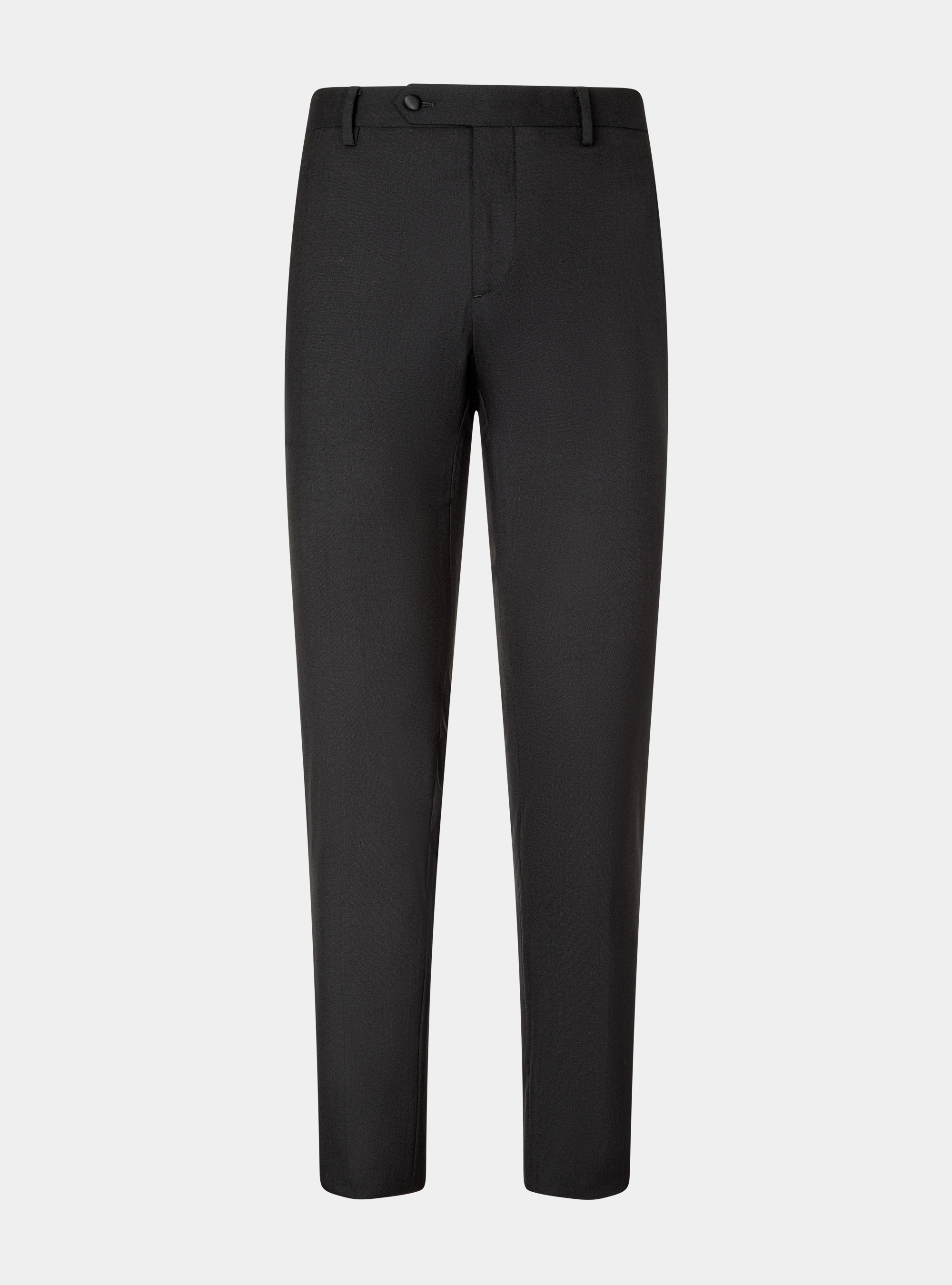 Pantaloni smoking in pura lana Vitale Barberis Canonico, NERO