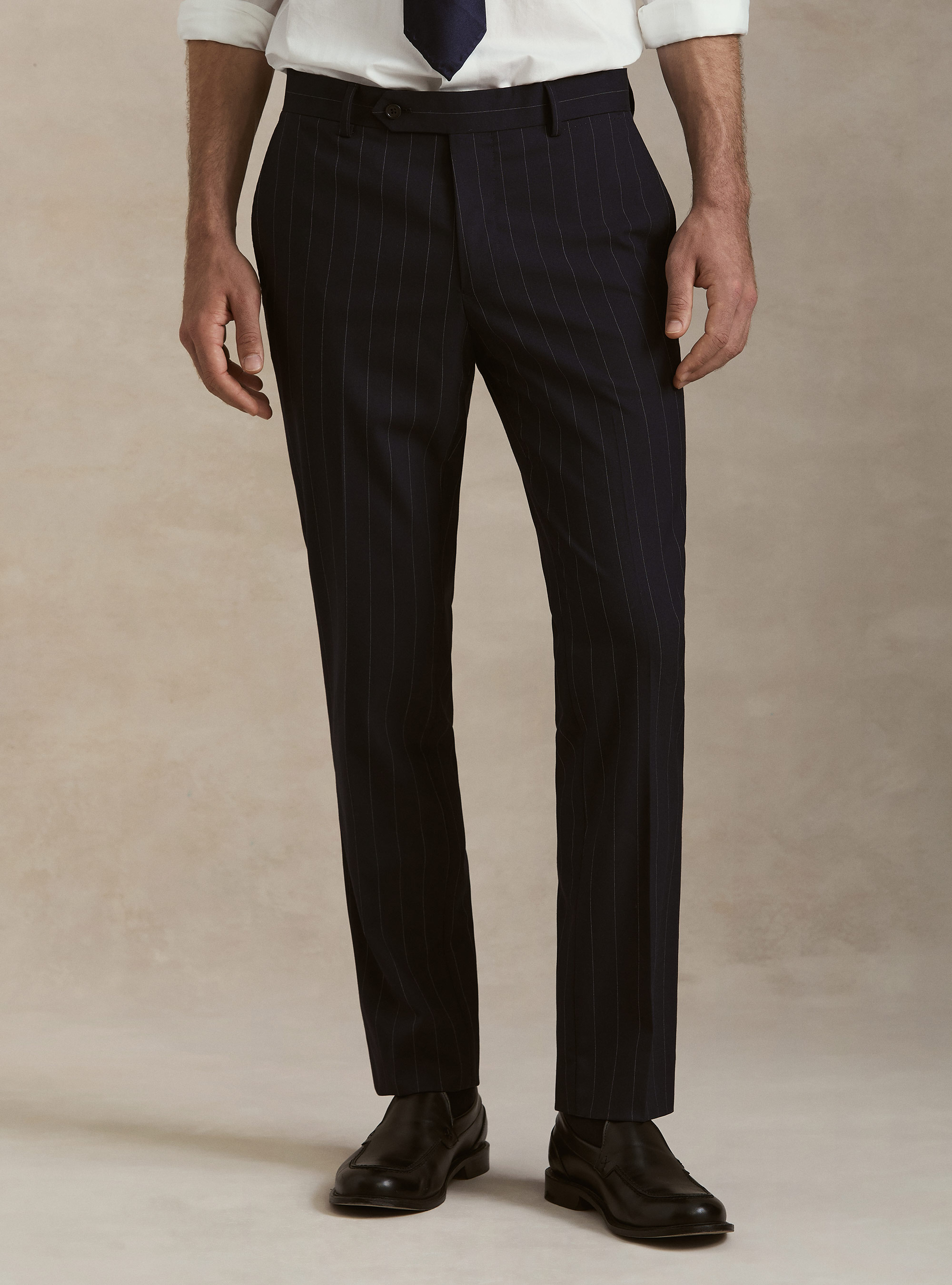 Pantaloni per abito gessato, BLU NAVY