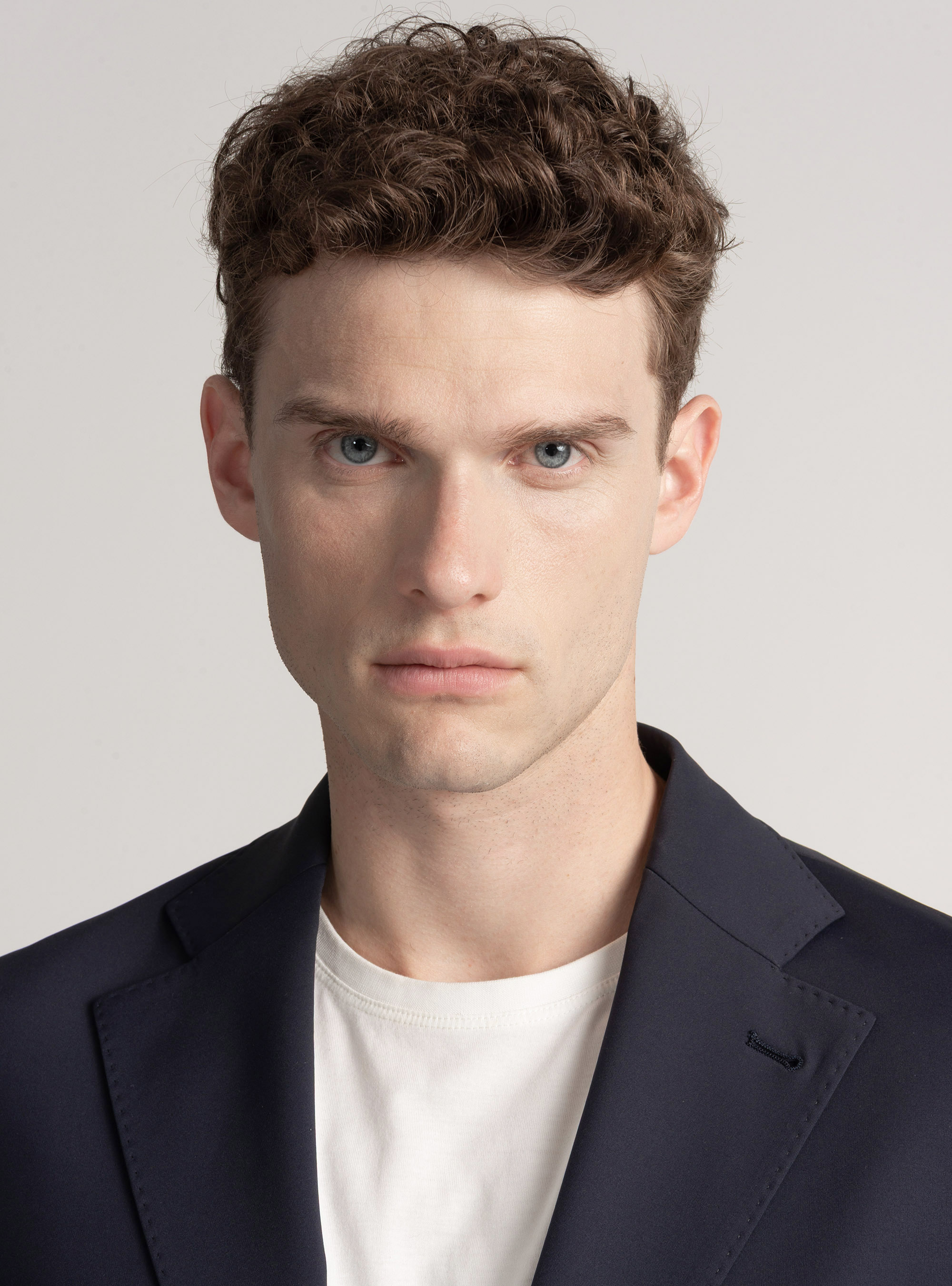 Giacca GT01 in nylon elasticizzato, BLU NAVY