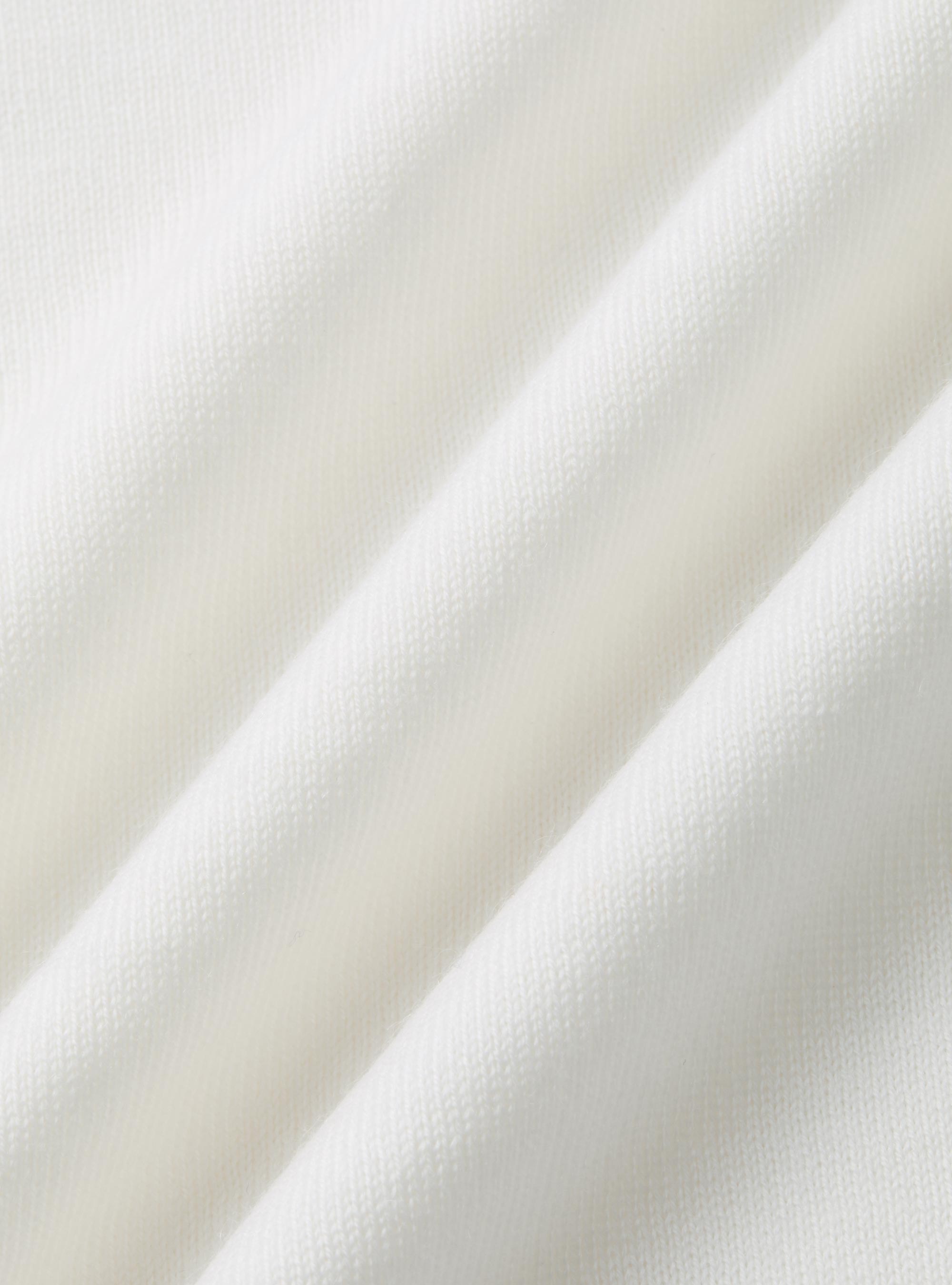 Dolcevita in pura lana merino extrafine, BIANCO