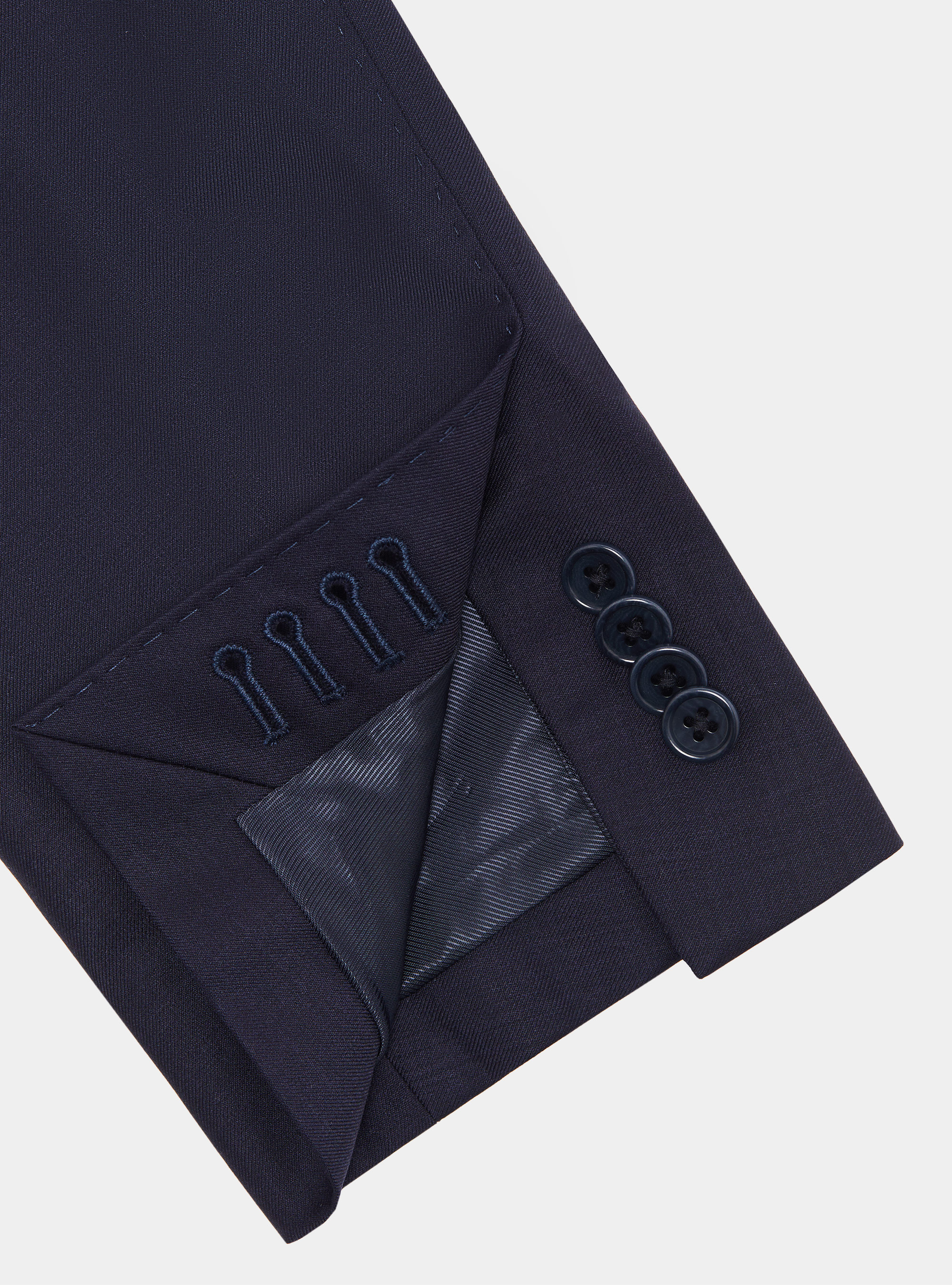 Giacca per abito in pura lana superfine 120's, BLU NAVY