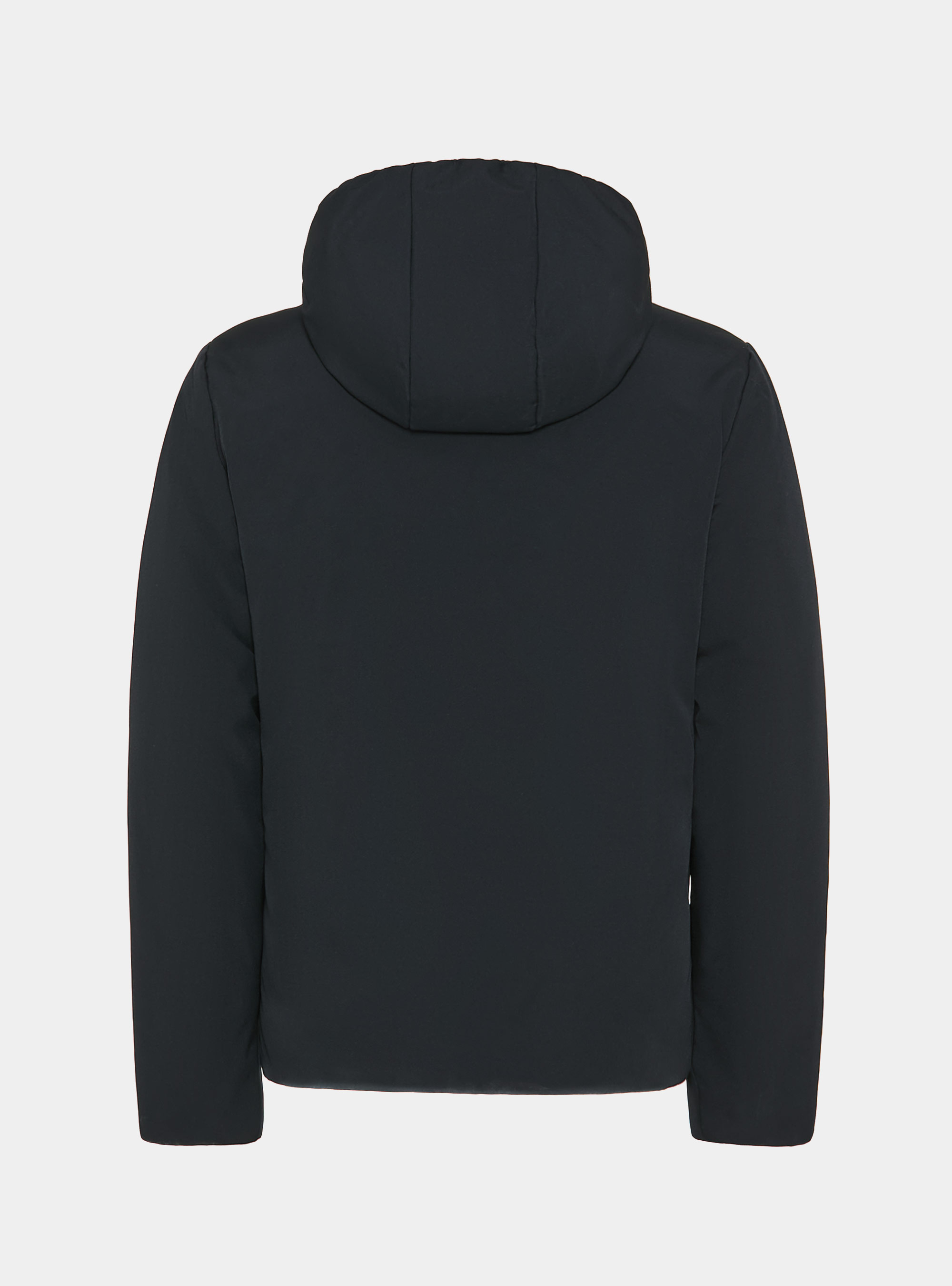 Giubbotto tecnico reversibile con cappuccio, BLU NAVY