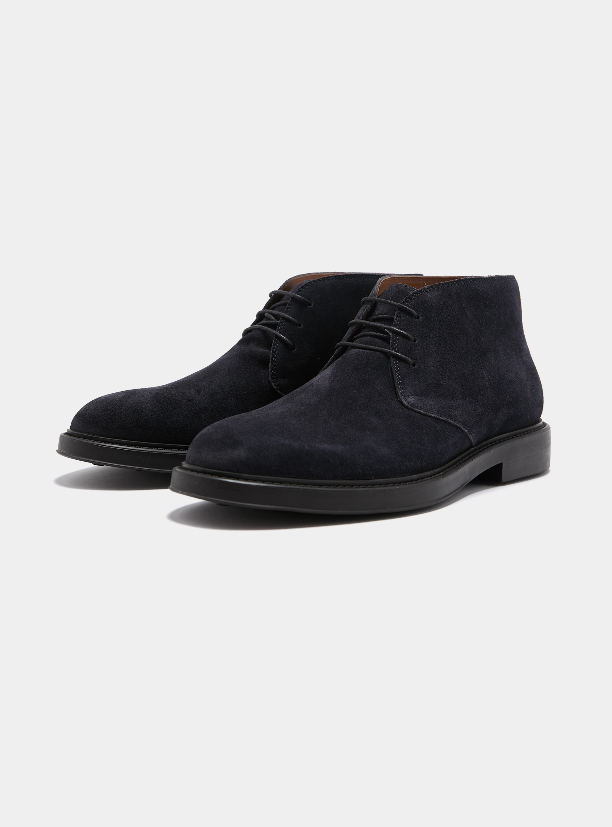 Polacchini in suede, BLU NAVY