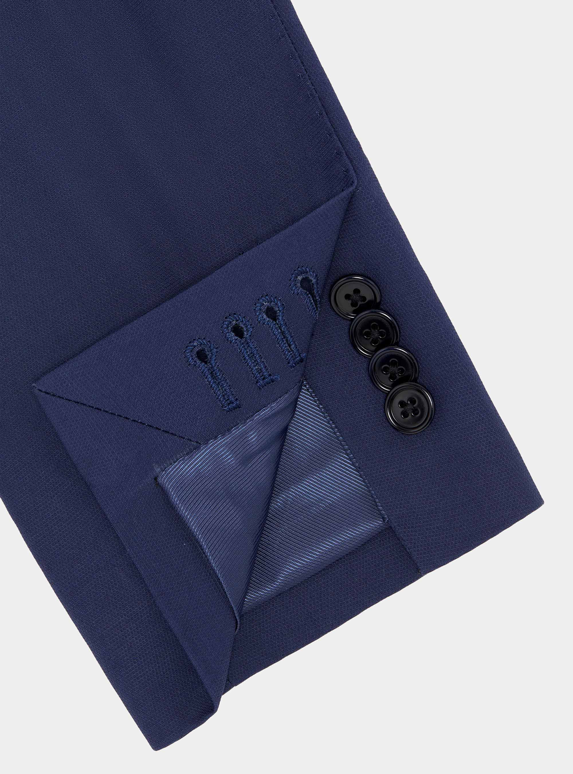 Giacca abito in cotone, BLU