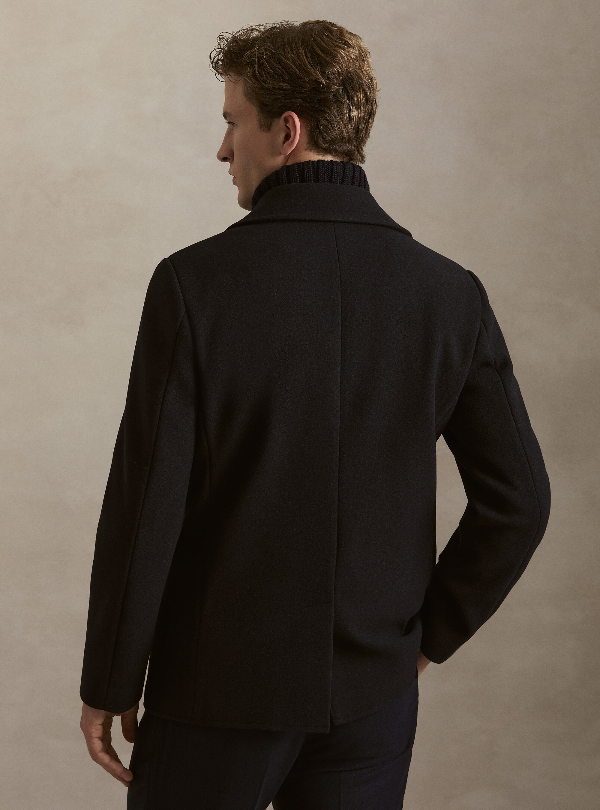 Peacoat tinta unita, BLU NAVY