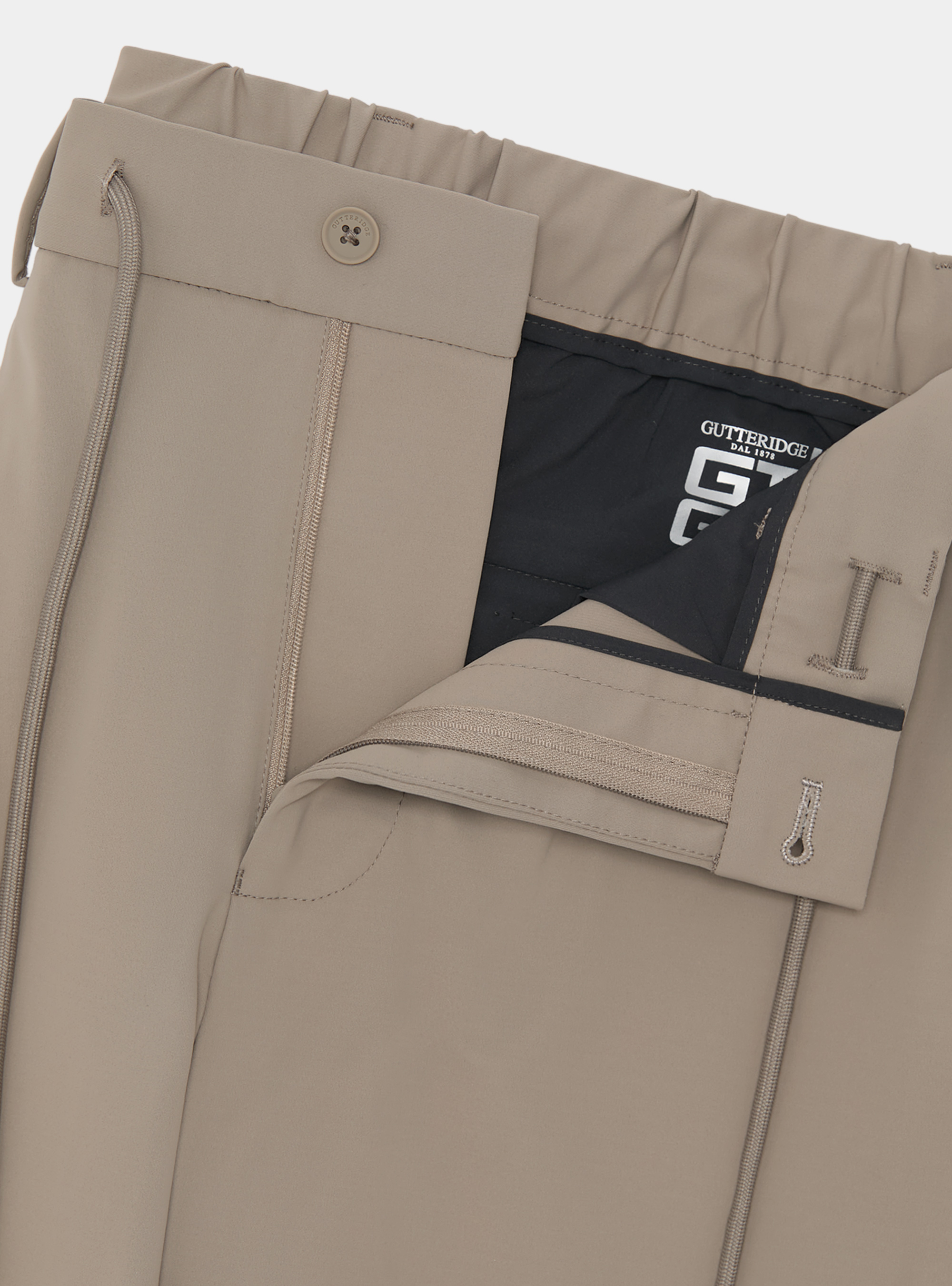 Pantaloni GT01 in nylon elasticizzato, FANGO