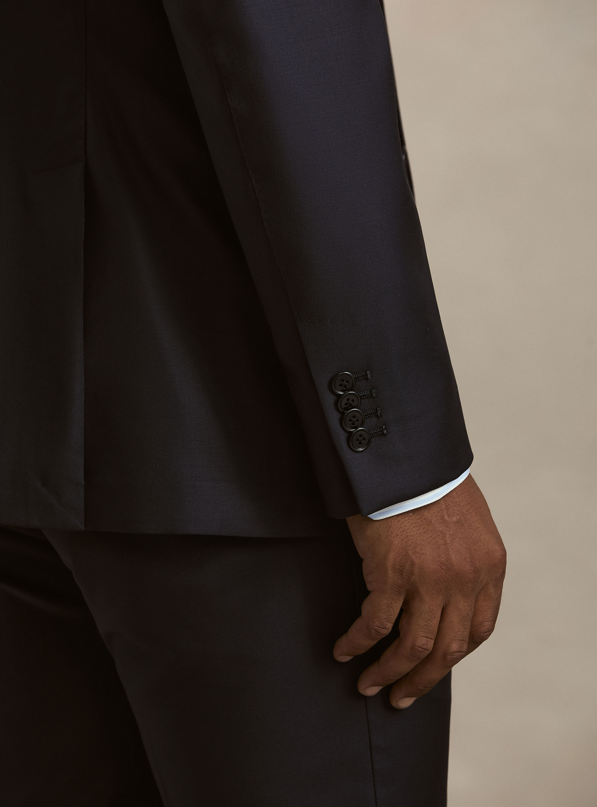 Giacca per abito in pura lana Vitale Barberis Canonico, BLU NAVY