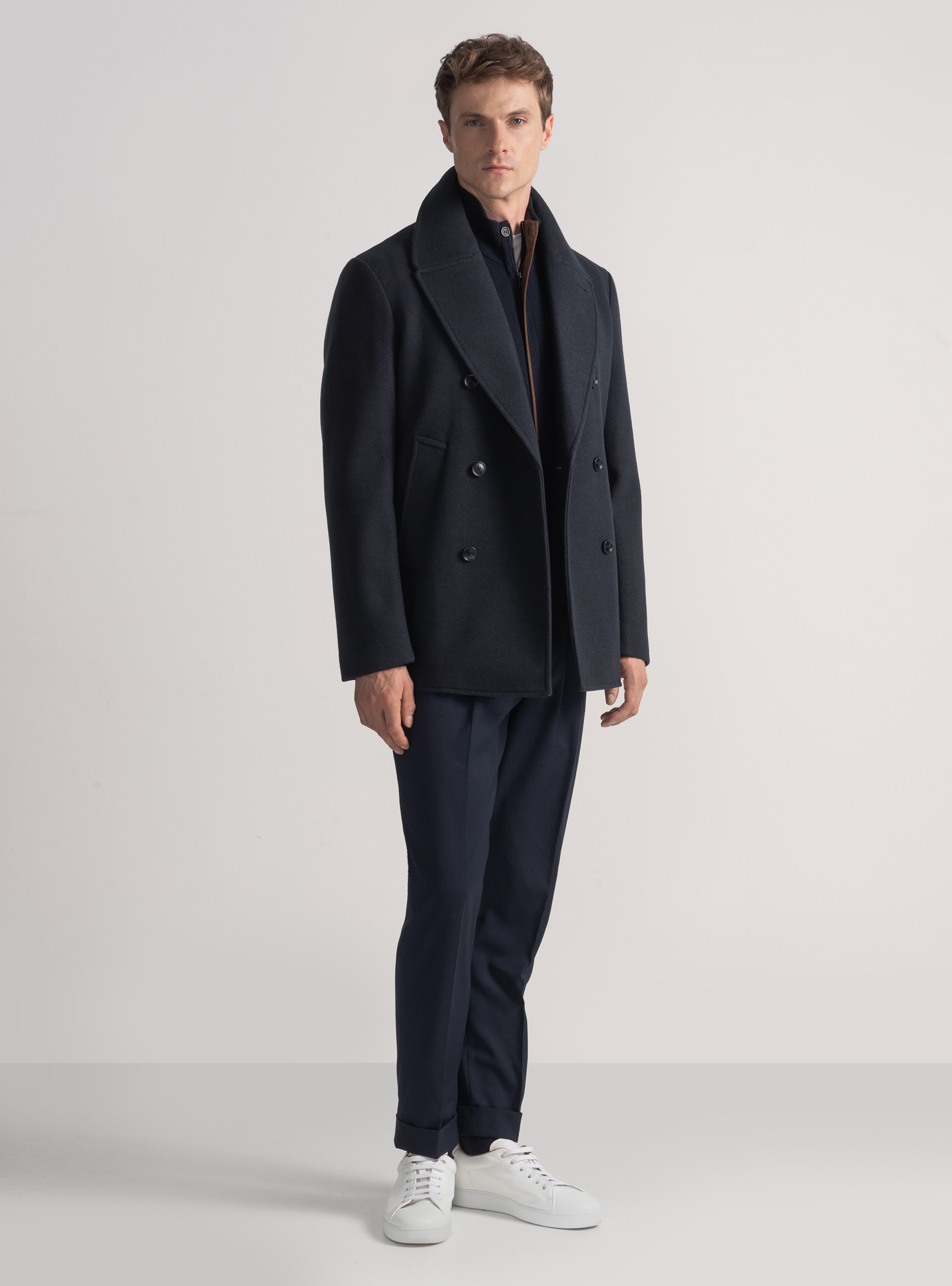 Peacoat tinta unita, BLU NAVY