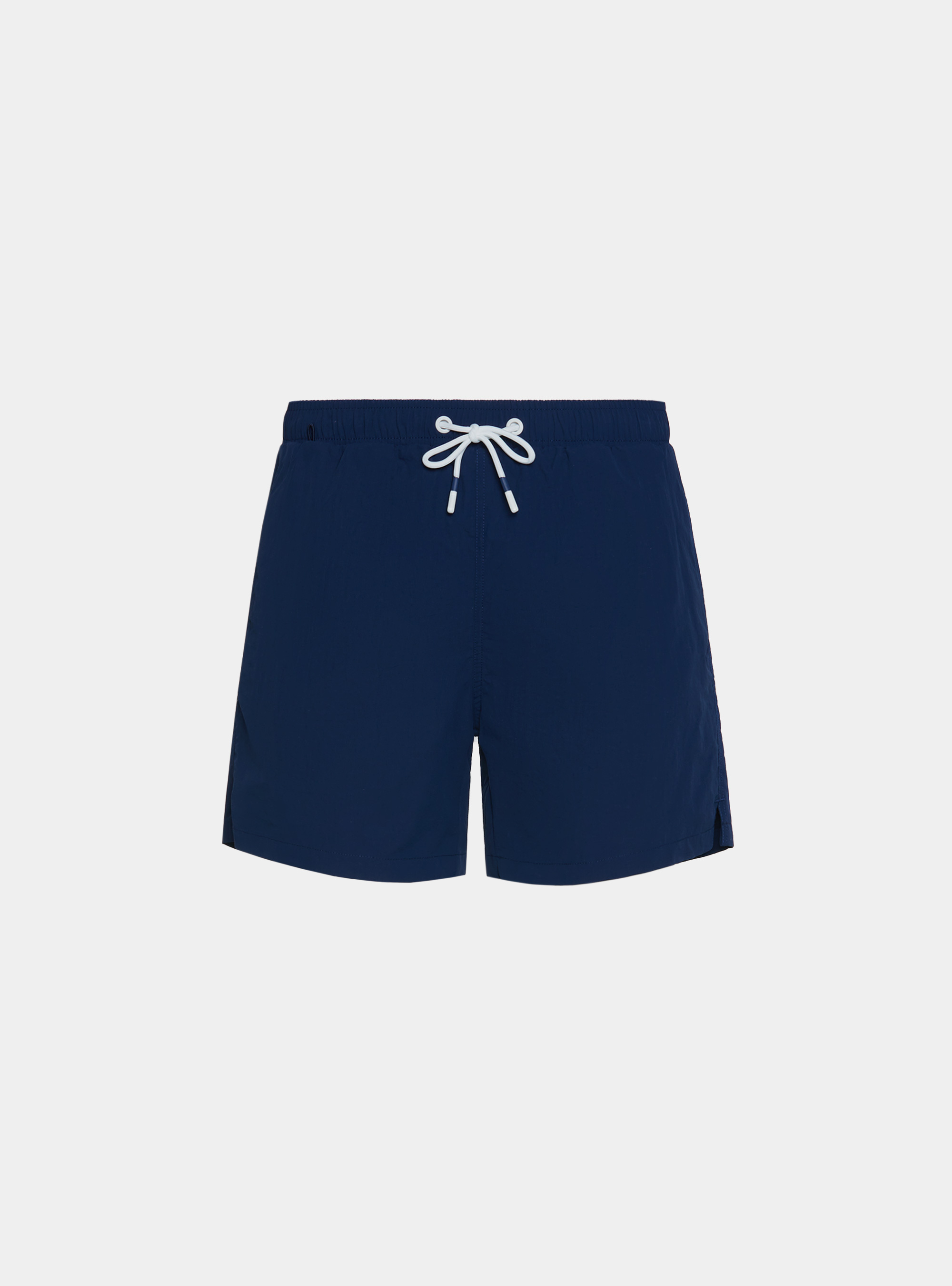 Costume da bagno tinta unita, BLU
