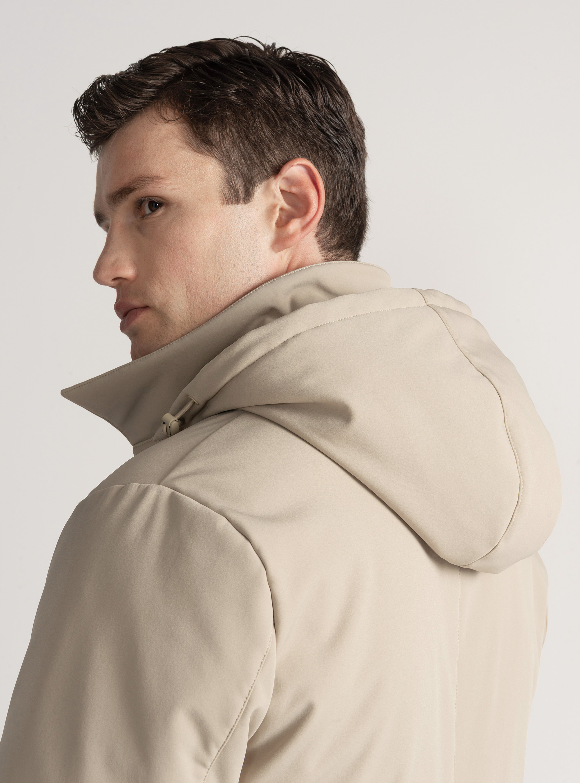 Parka tecnico con imbottitura 3M thinsulate, SABBIA