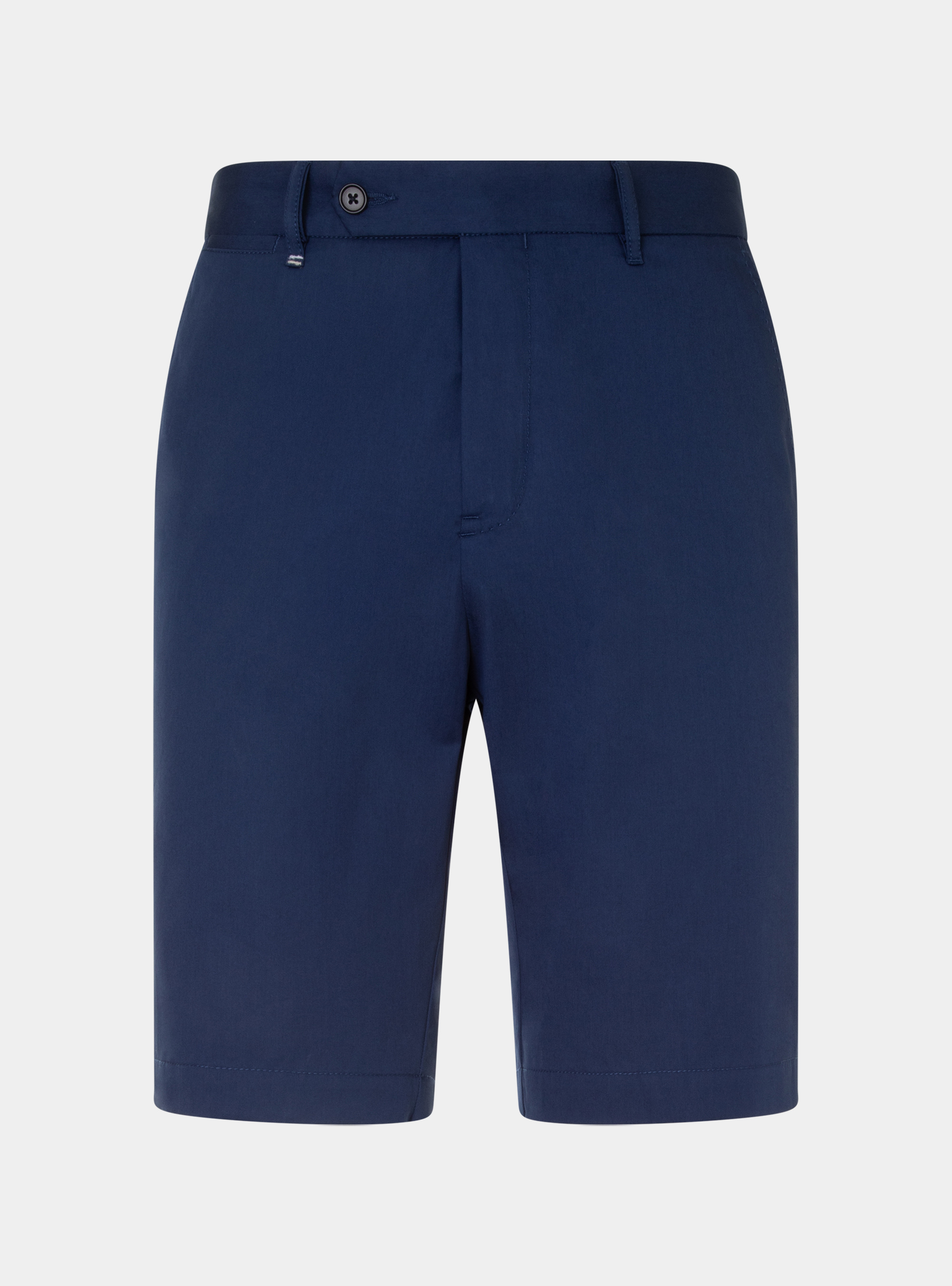 Bermuda in twill di cotone leggero, BLU