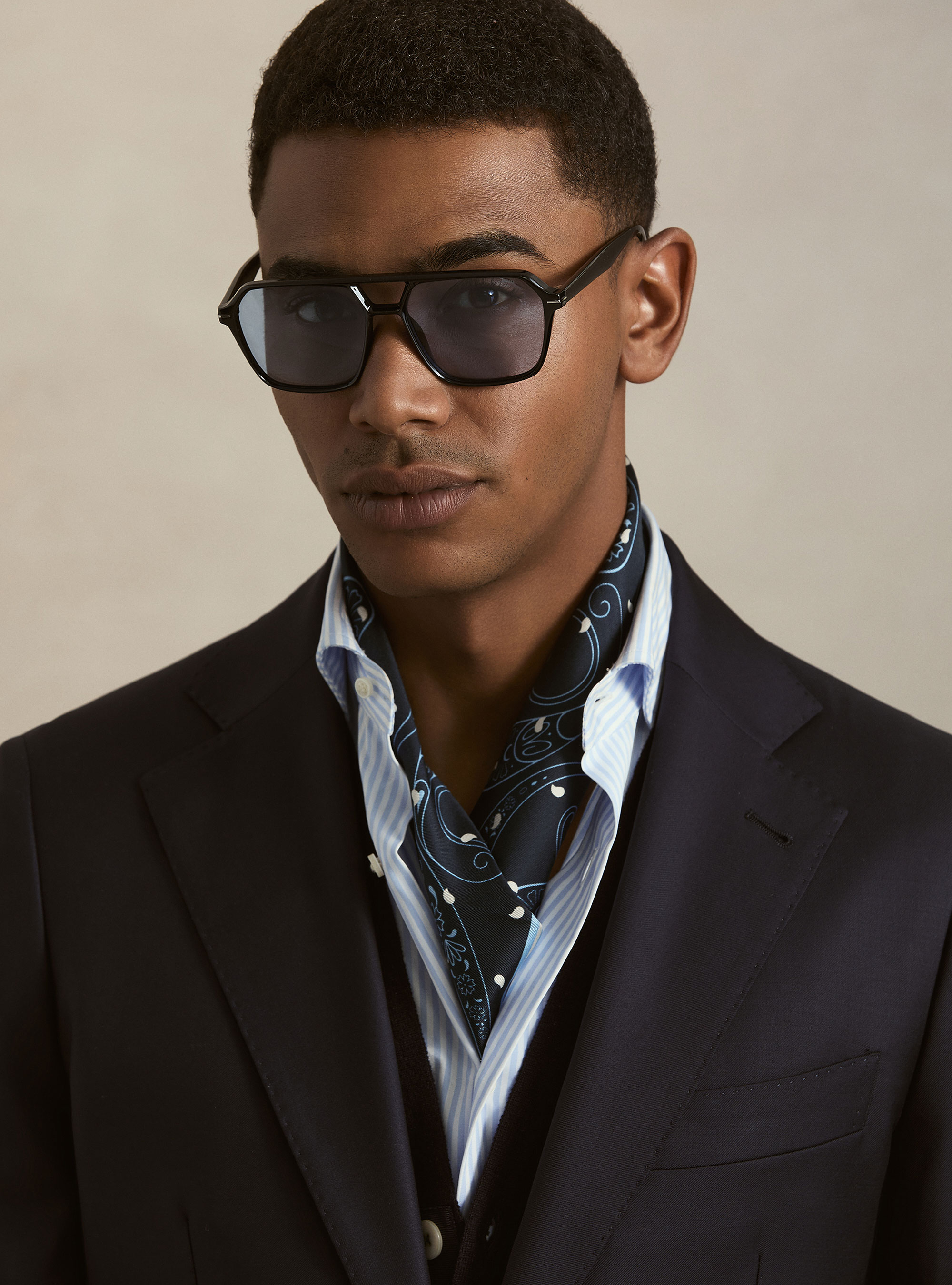 Giacca per abito in pura lana Vitale Barberis Canonico, BLU NAVY
