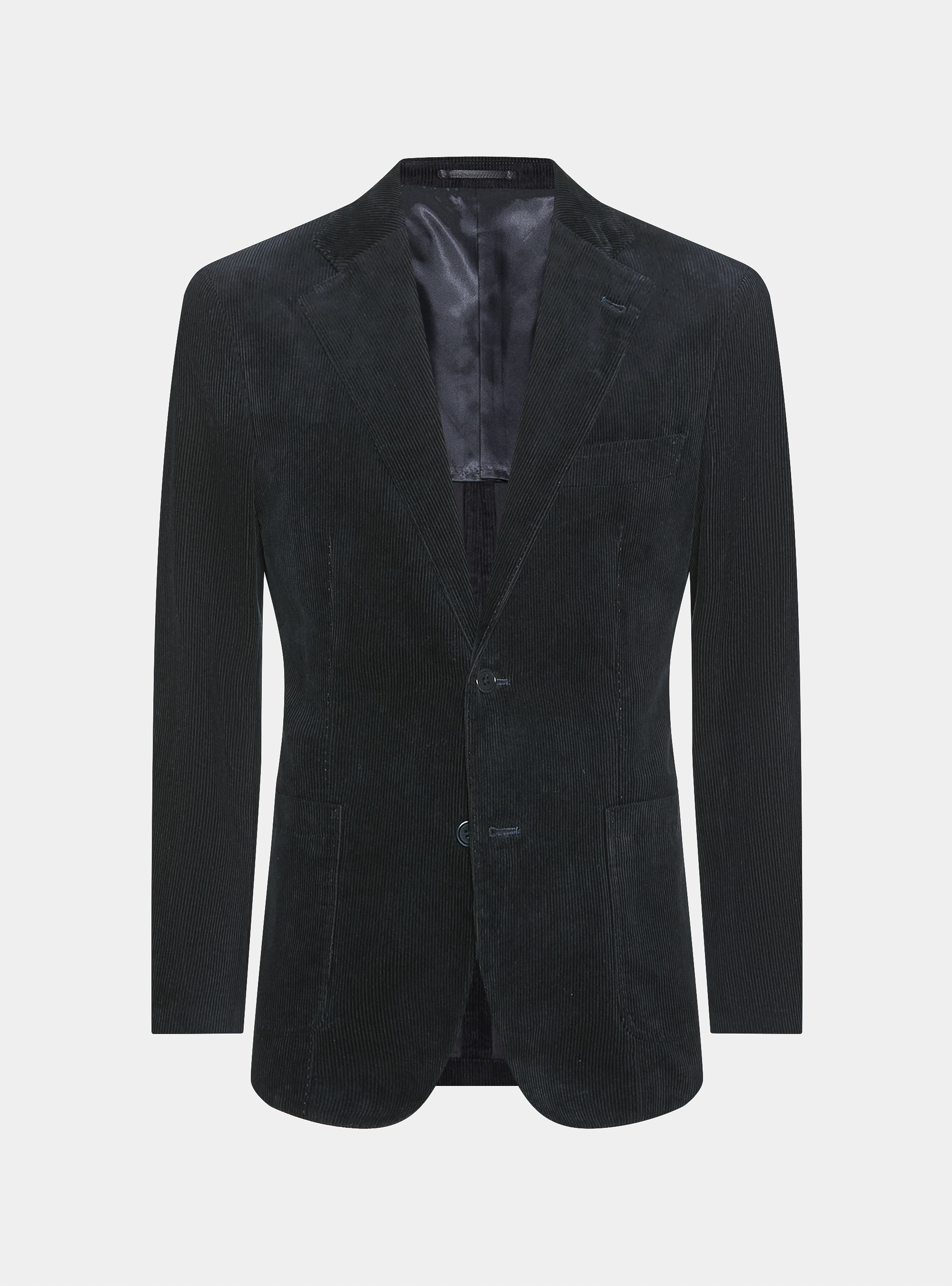 Giacca in velluto di cotone, BLU NAVY