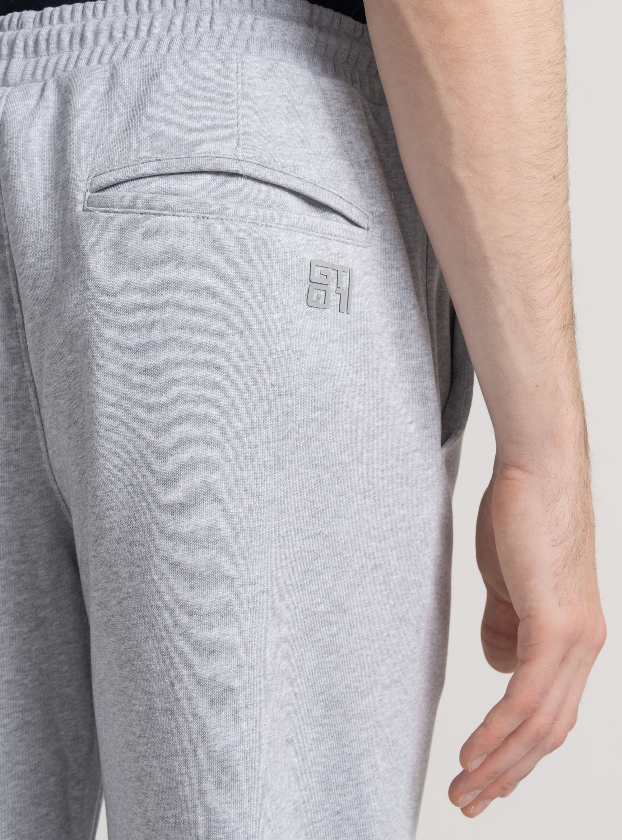 Pantaloni GT01 in felpa, GRIGIO MELANGE 0151C