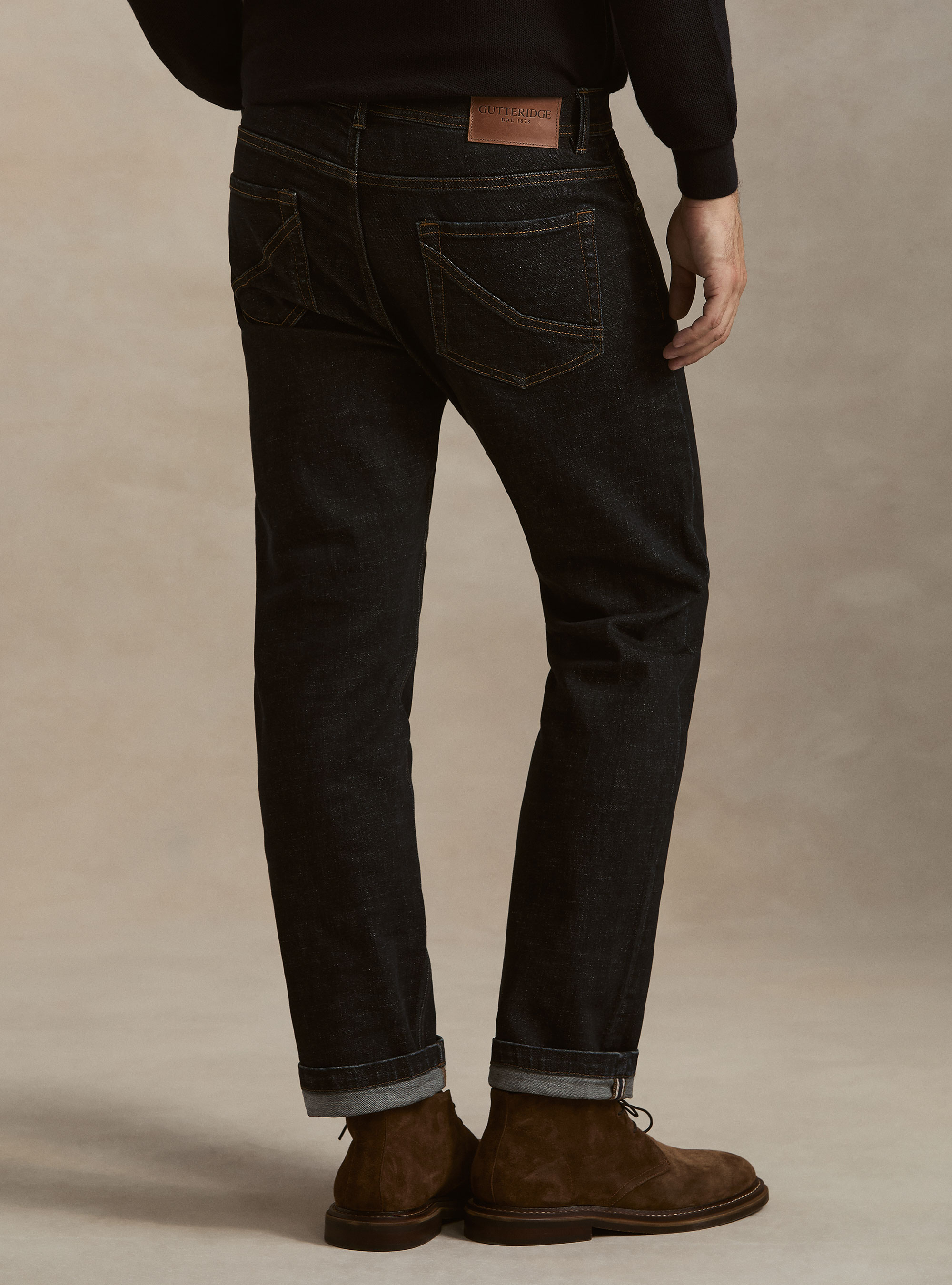 Denim rince wash, BLU NAVY