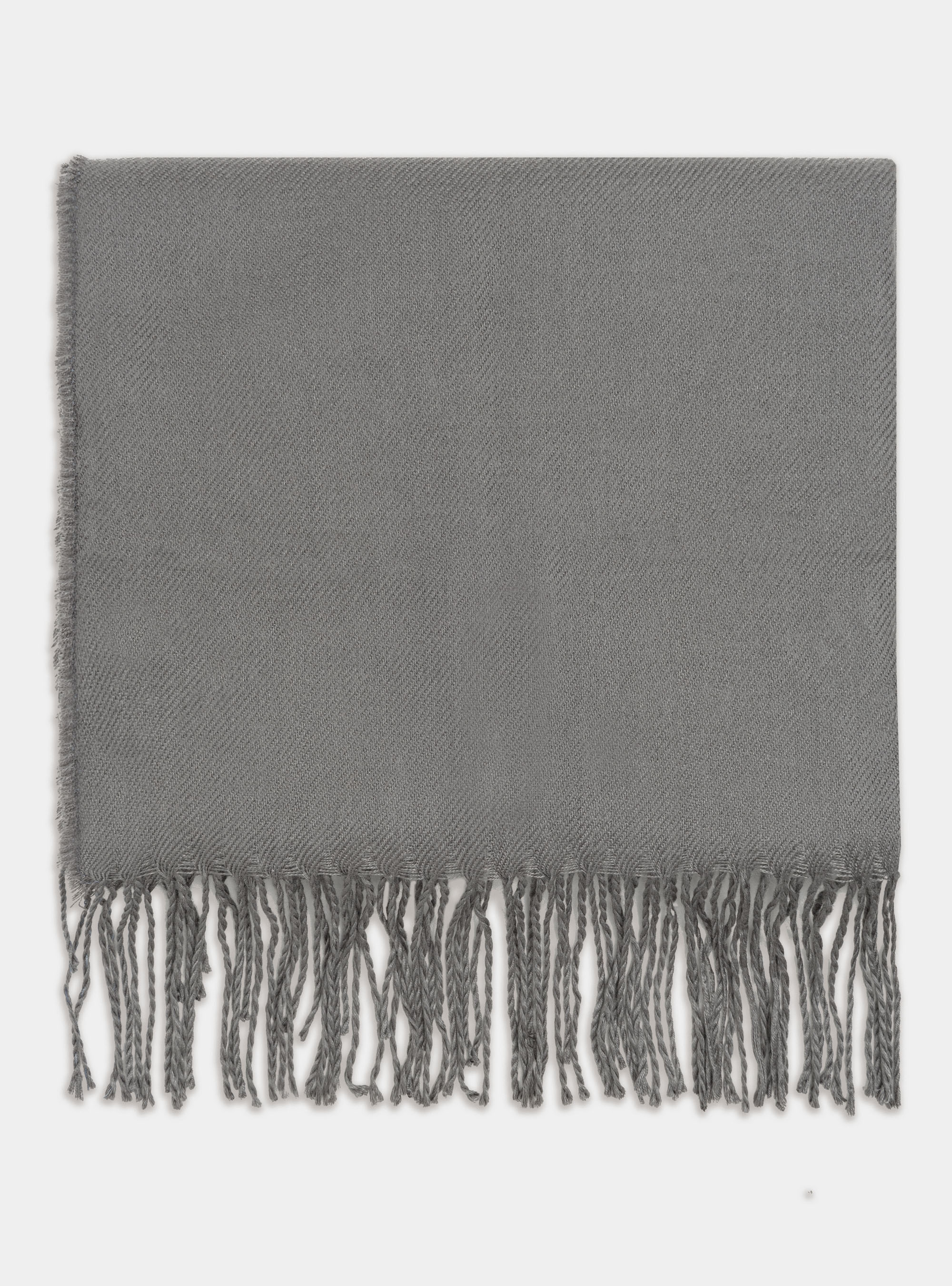 Sciarpa tinta unita, GRIGIO MELANGE