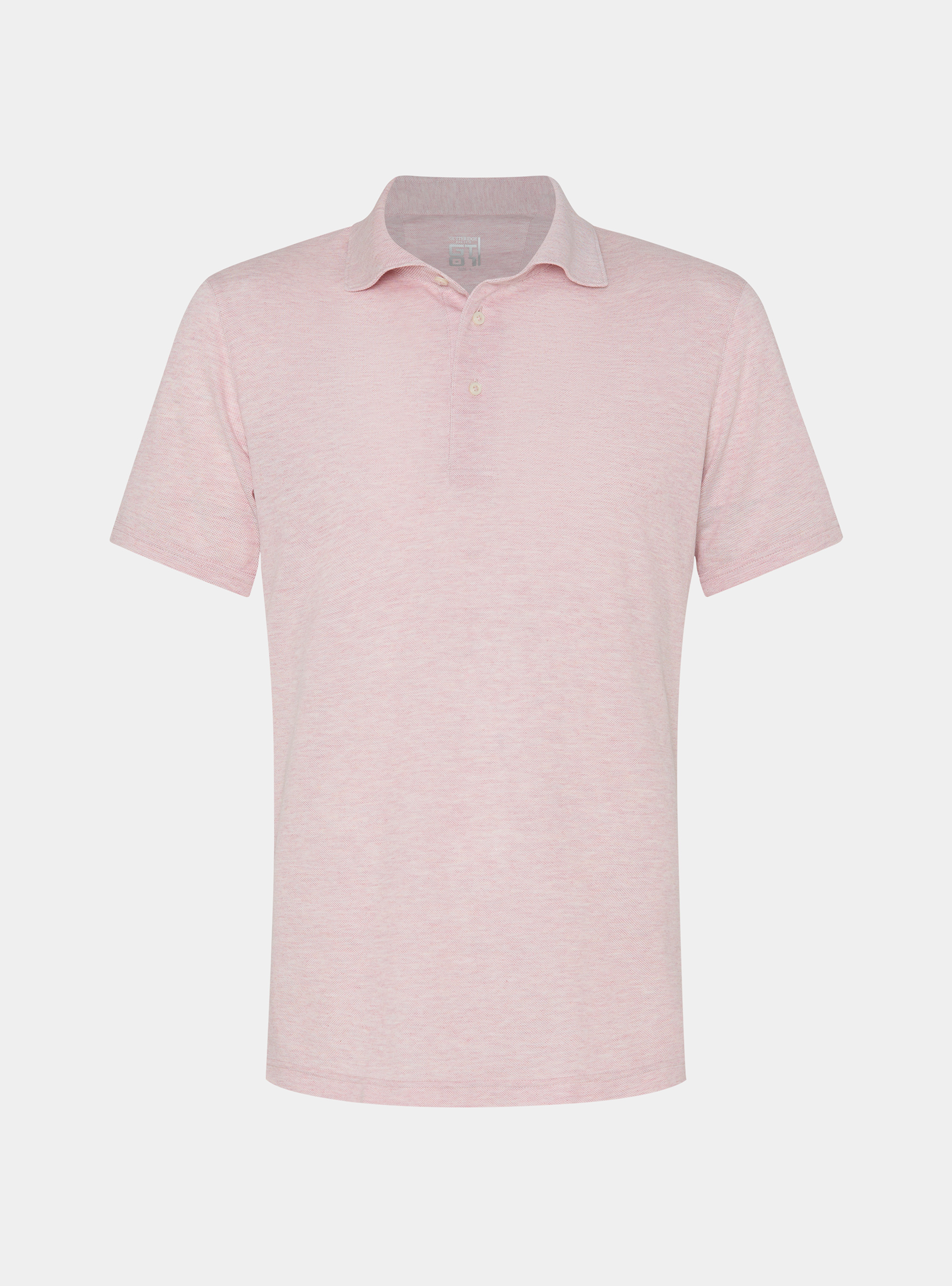 Polo GT01 in piquet stretch, ROSA CHIARO