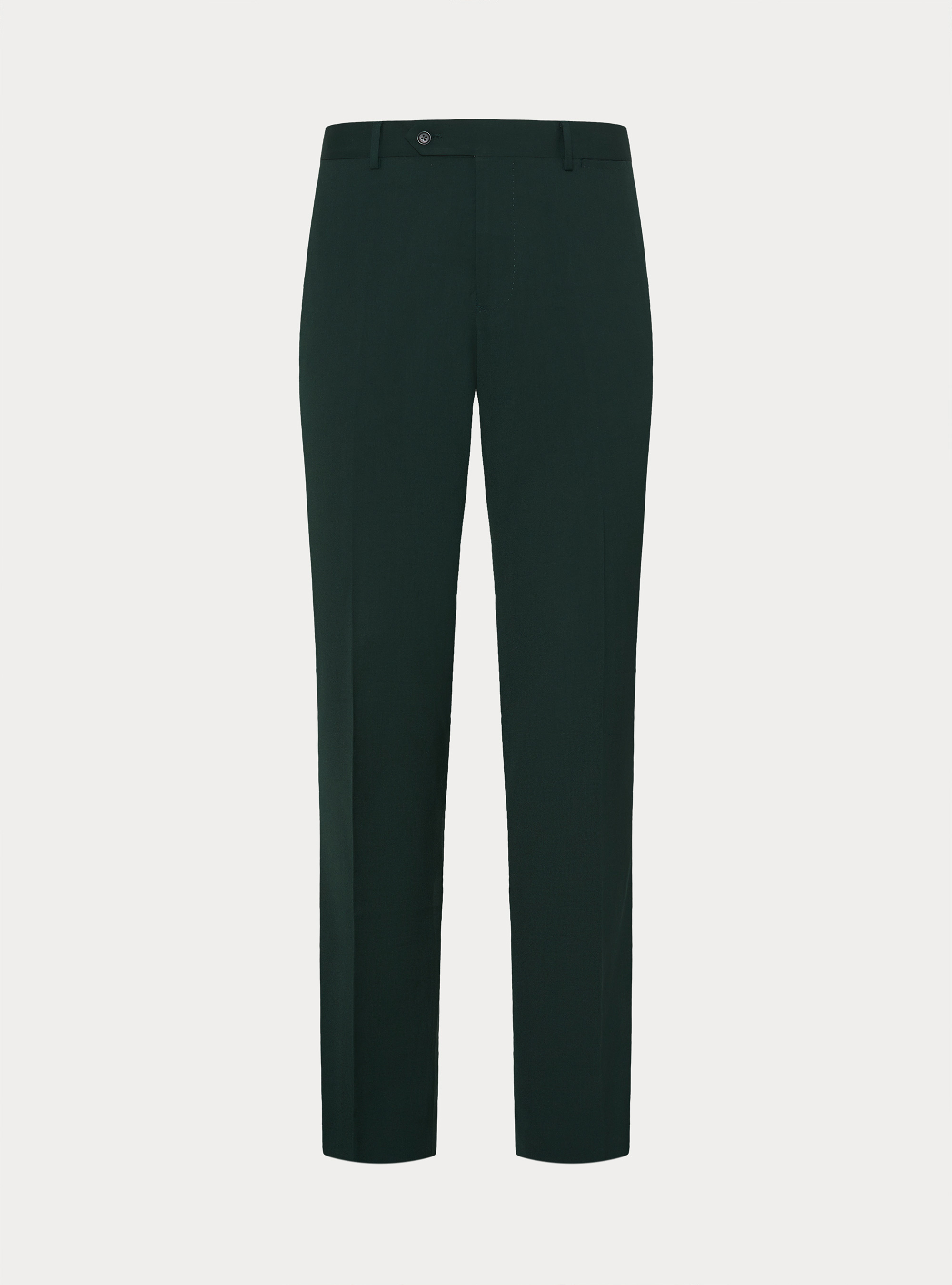 Pantaloni abito classico slim fit, VERDE