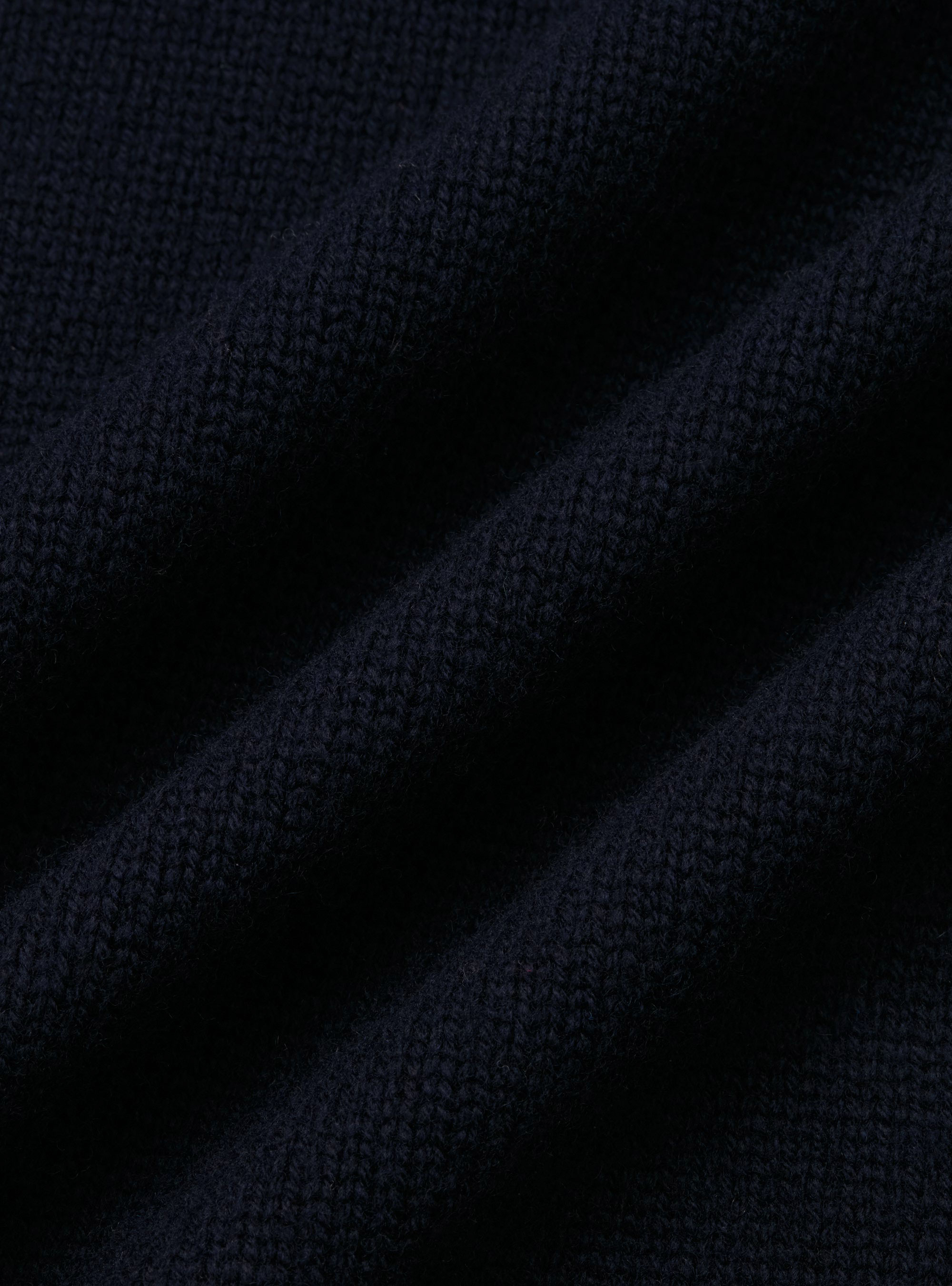 Cardigan con bottoni in lana e cashmere, BLU NAVY
