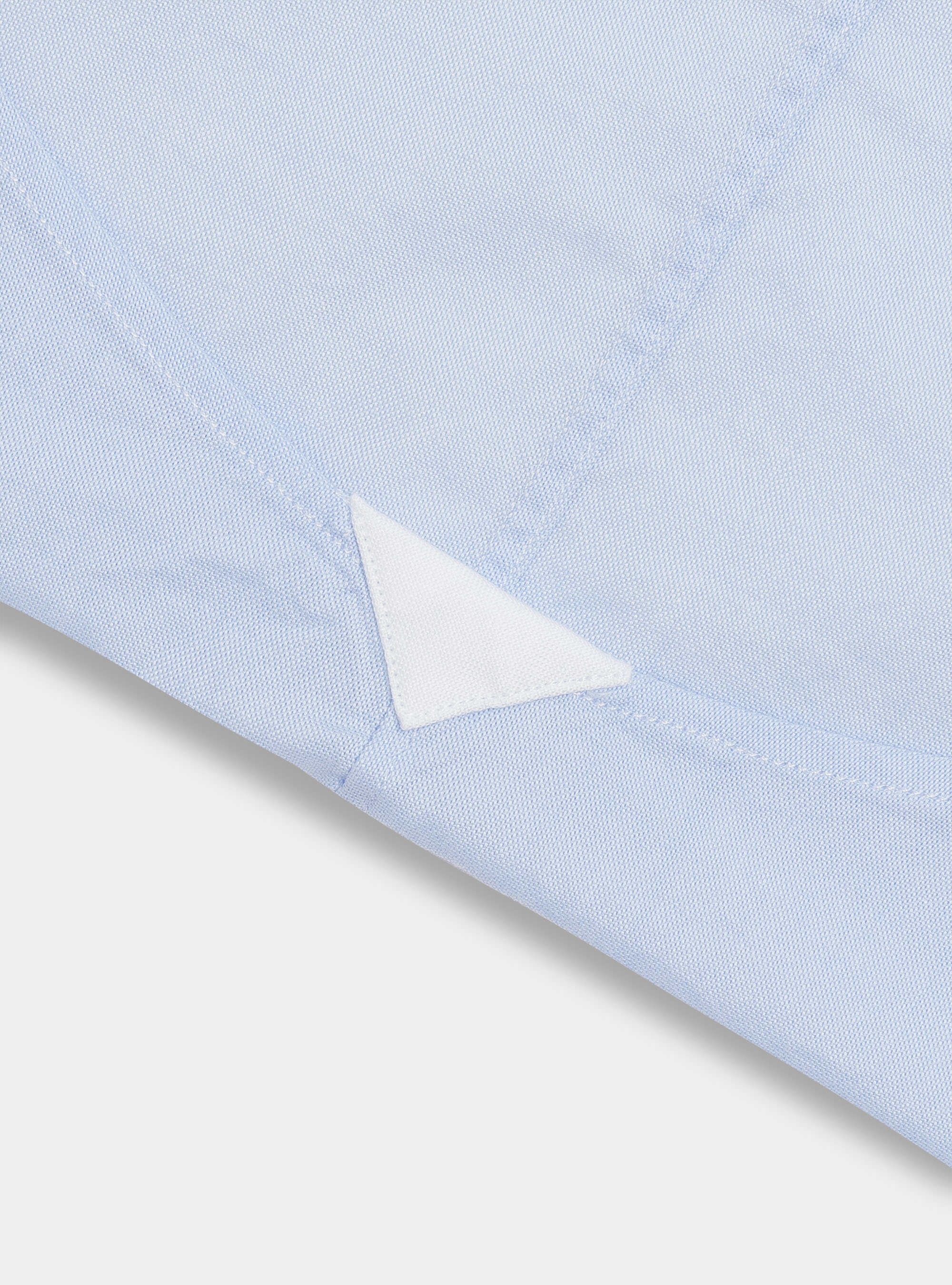 Camicia comfort fit in cotone oxford, AZZURRO