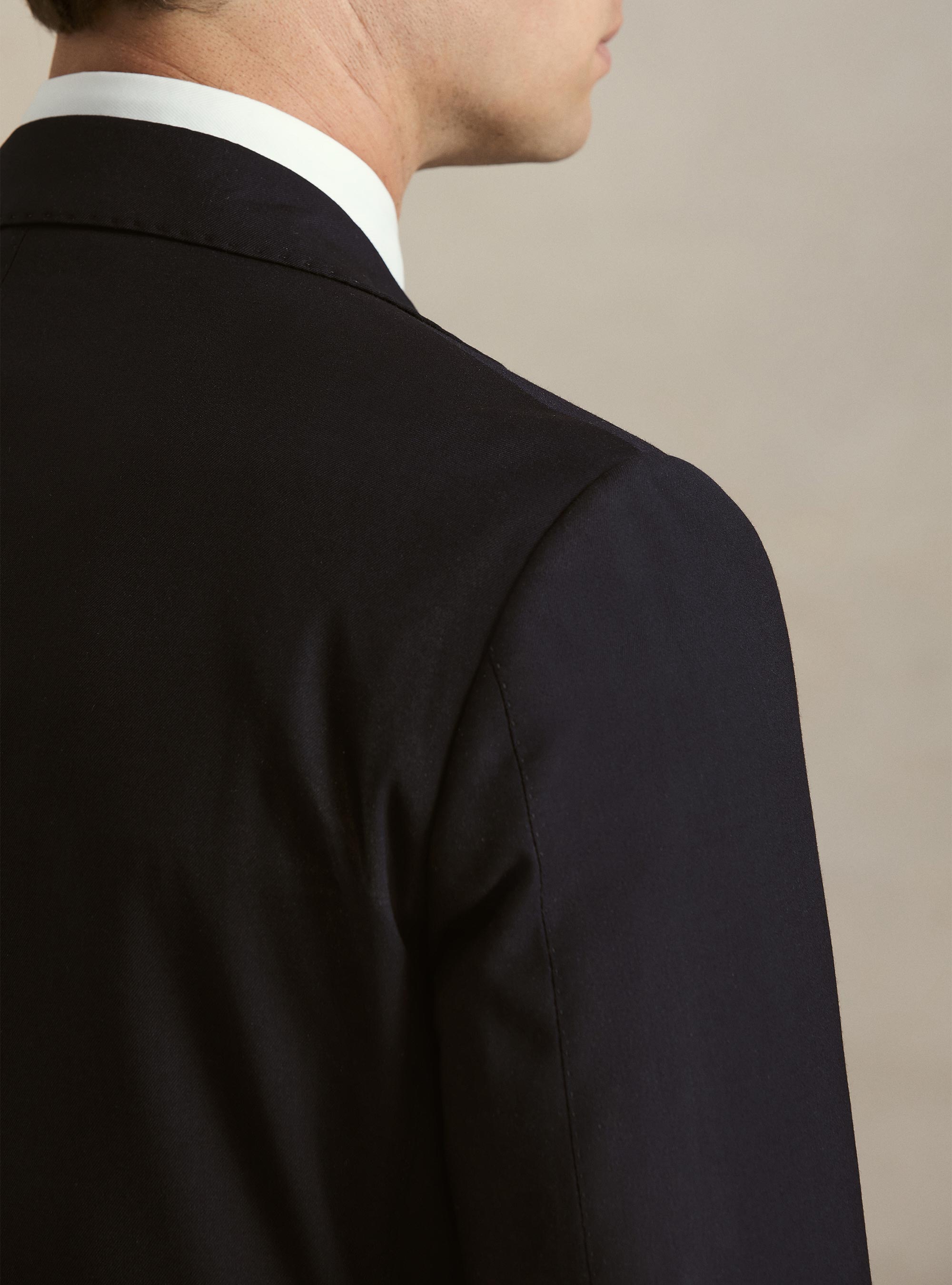 Giacca abito classico slim fit, BLU NAVY