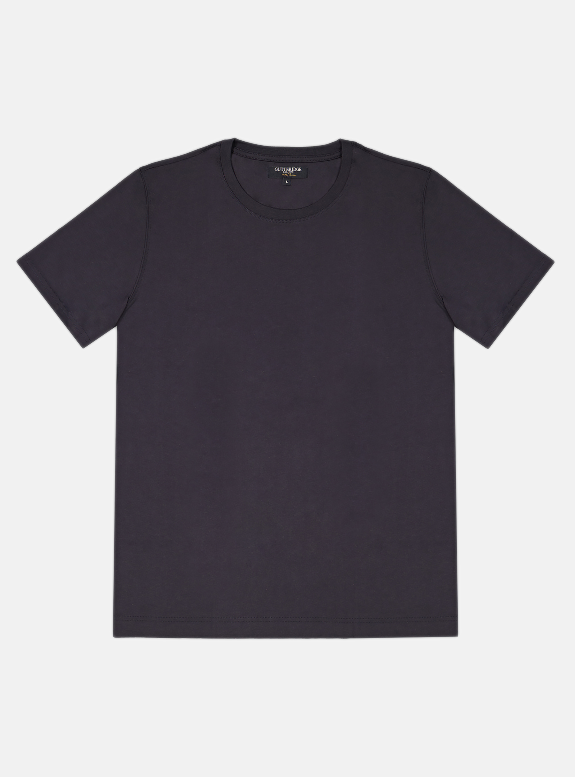 Tshirt mezza manica in jersey di cotone, BLU NAVY