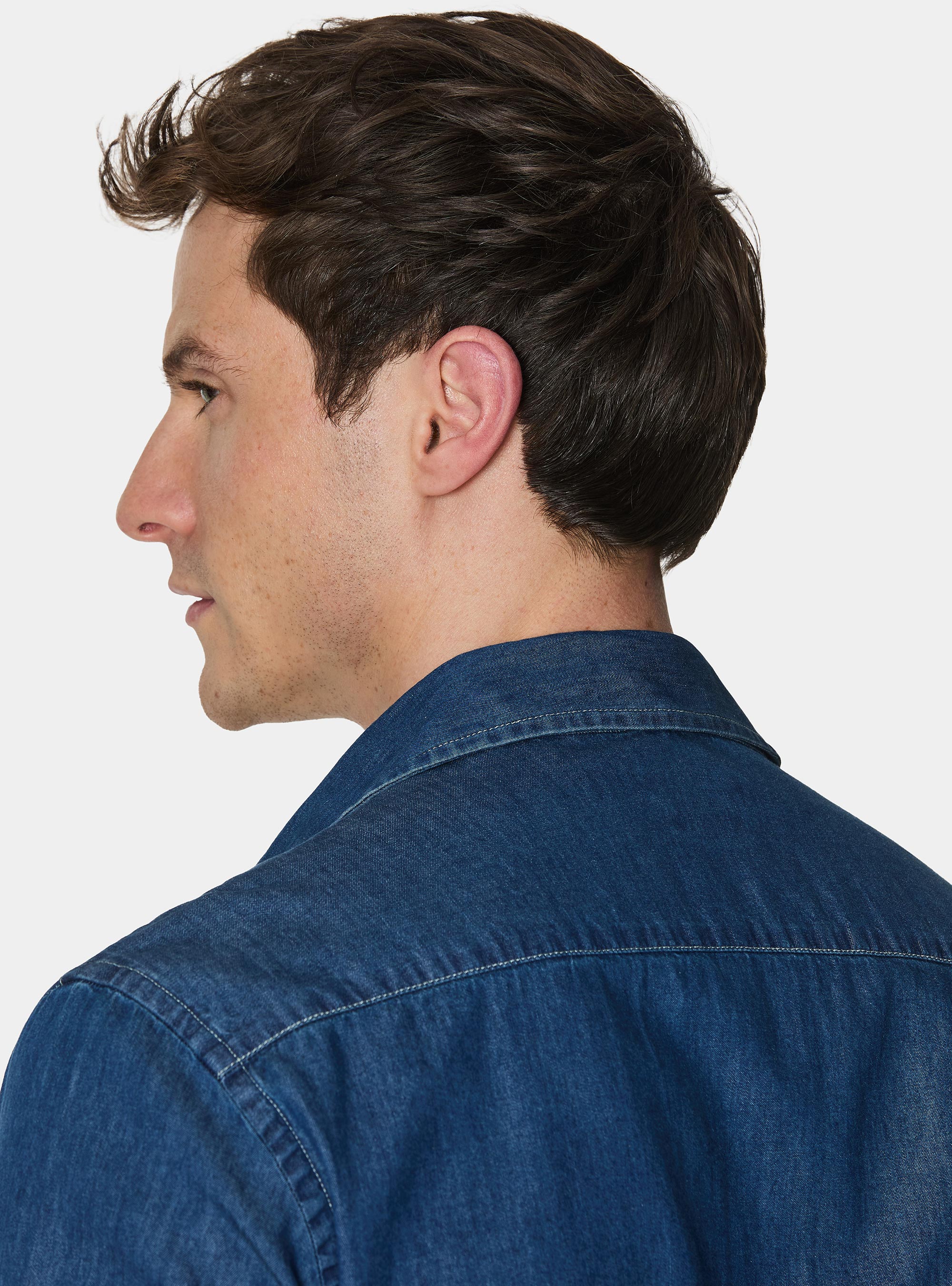 Camicia denim, BLU