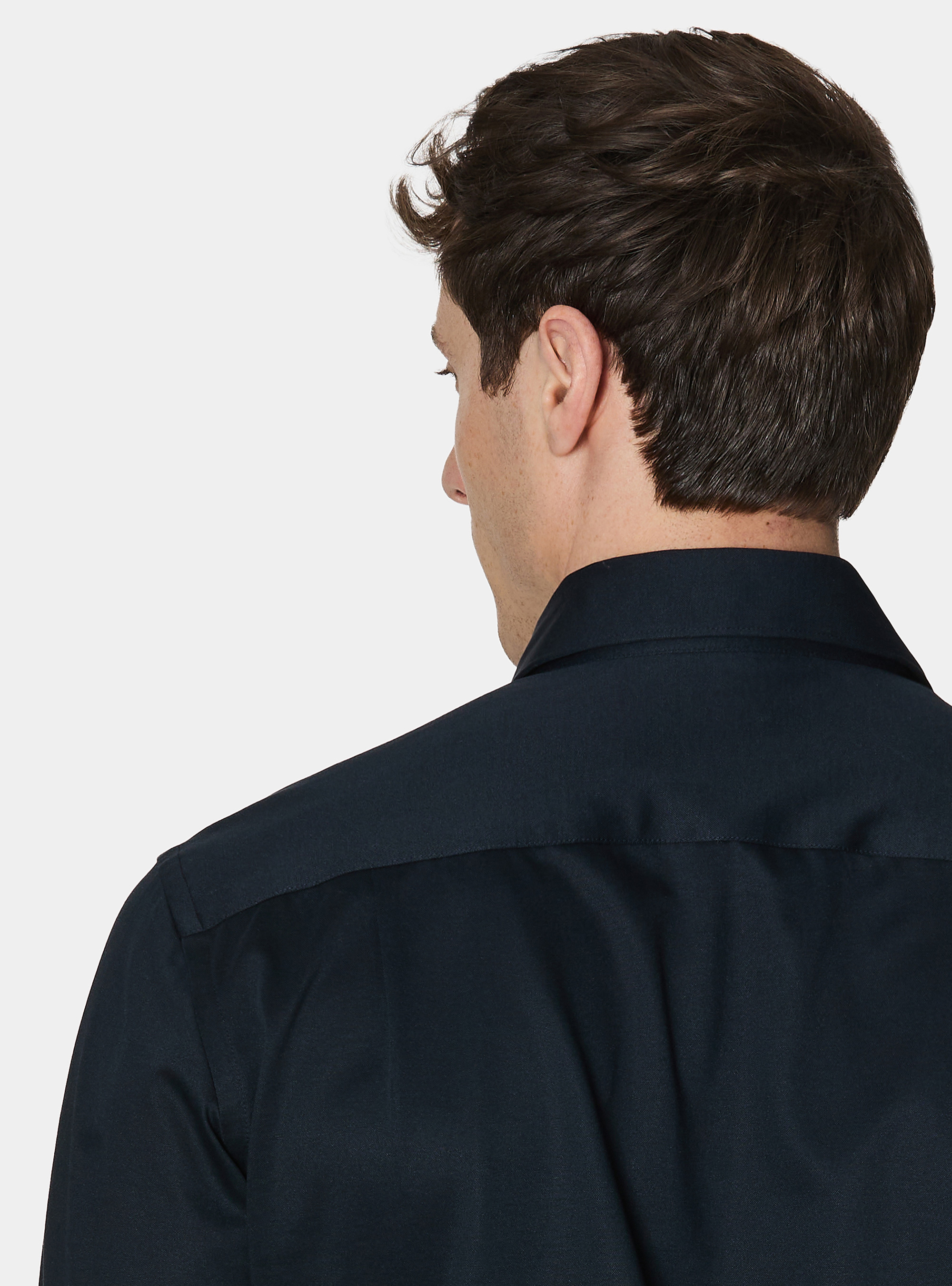 Camicia GT01 in jersey di misto cotone, BLU NAVY