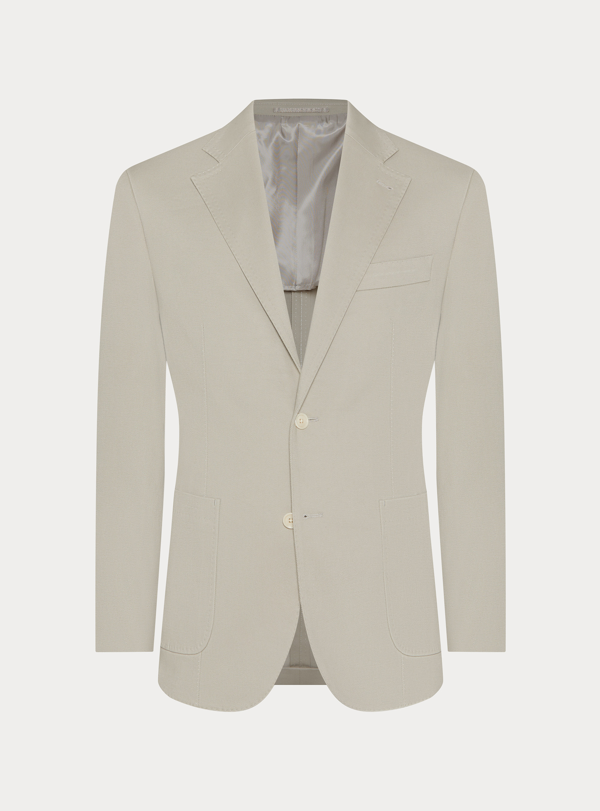 Giacca in cotone smerigliato, ECRU