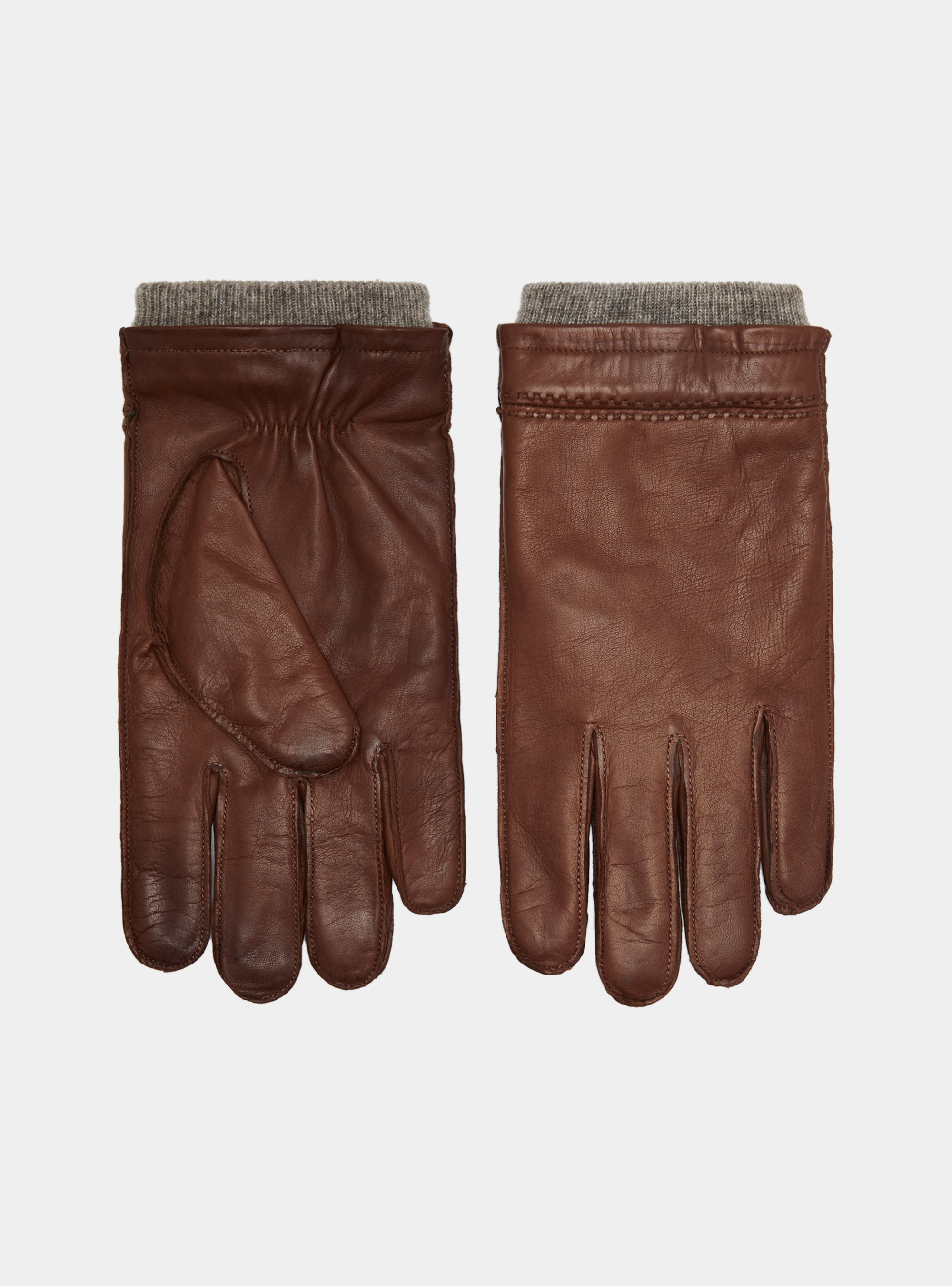 Guanti in pelle, CUOIO 0521C