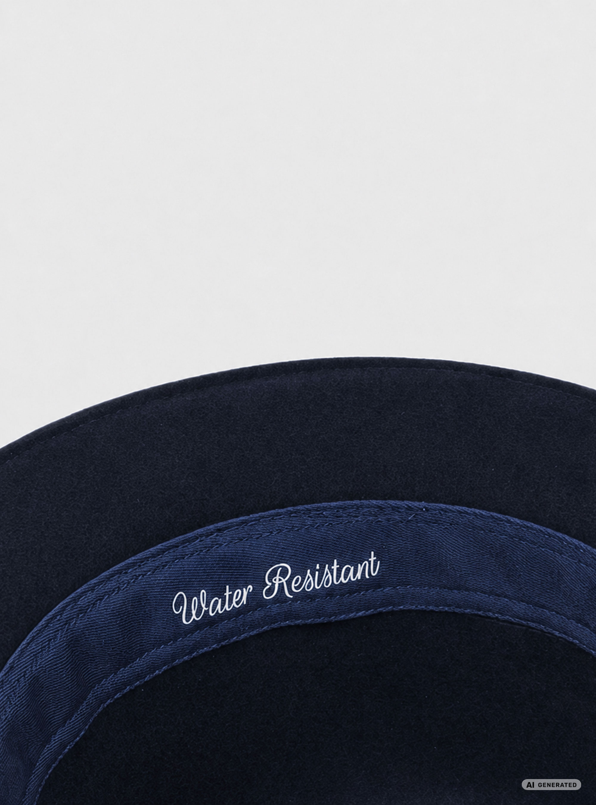 Cappello in lana merino water resistant, BLU NAVY