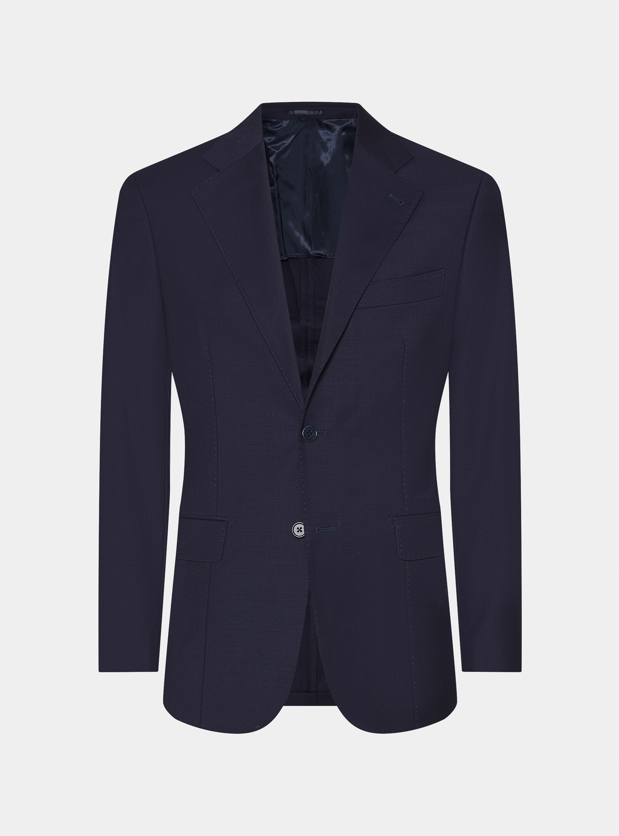 Giacca per abito in pura lana superfine 120's, BLU NAVY