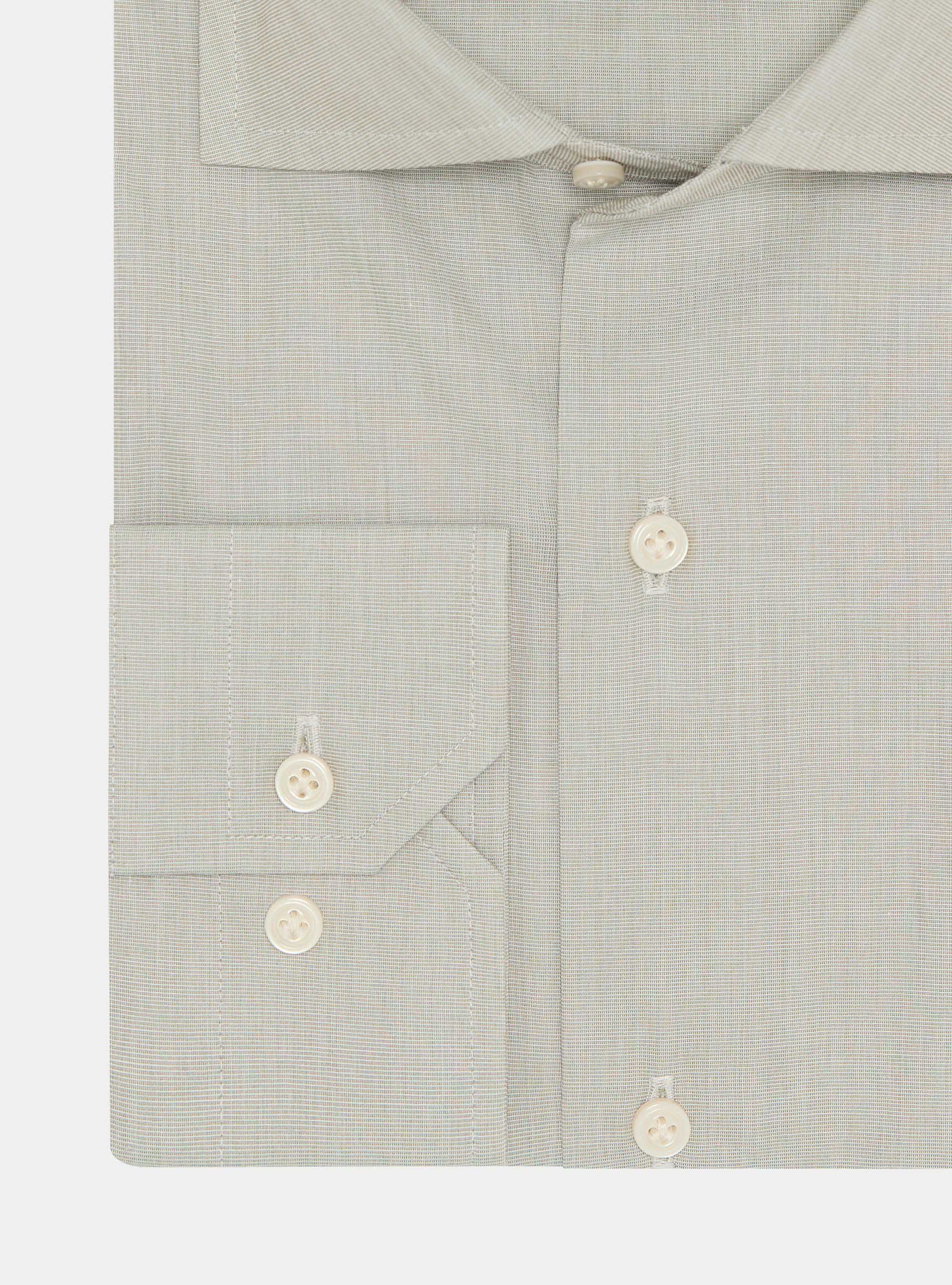 Camicia in cotone fil a fil, SALVIA 0602C
