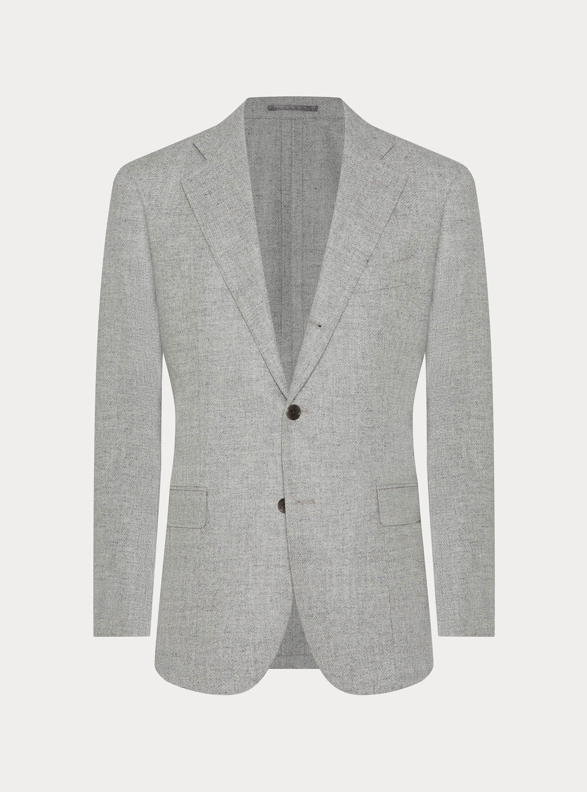 Giacca in lana cashmere Lanificio di Pray, GRIGIO CHIARO MELANGE