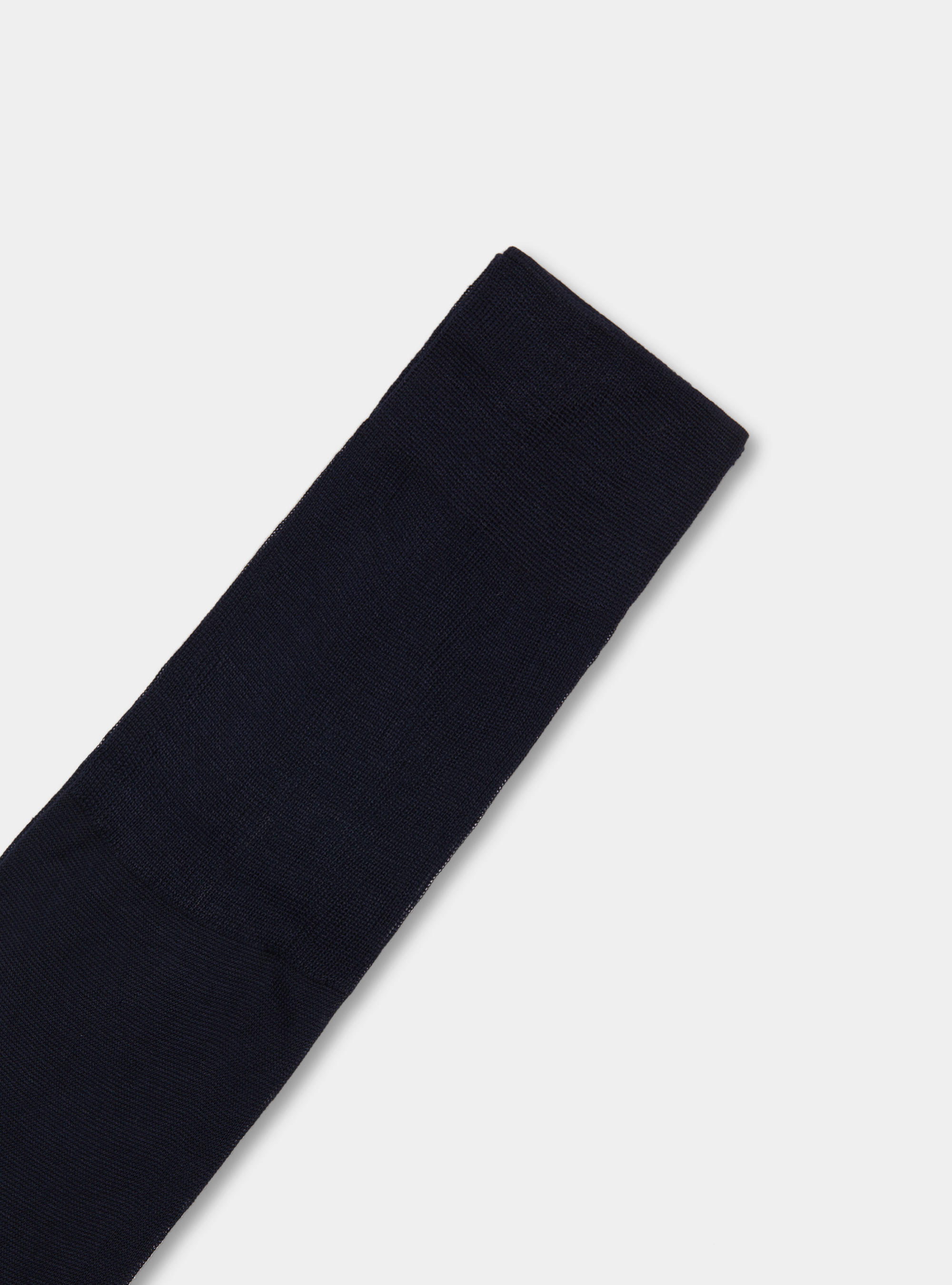 Calze lunghe in filo di scozia, BLU NAVY
