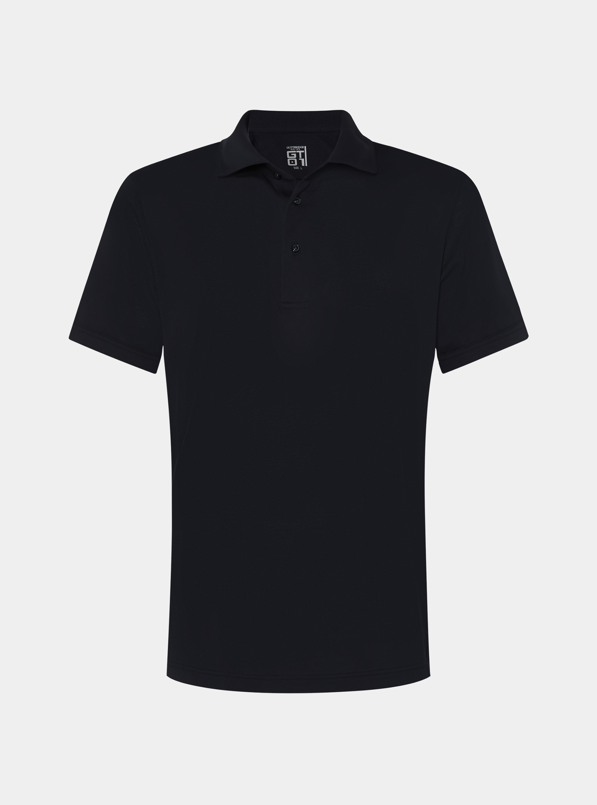 Polo GT01 in piquet stretch, BLU NAVY