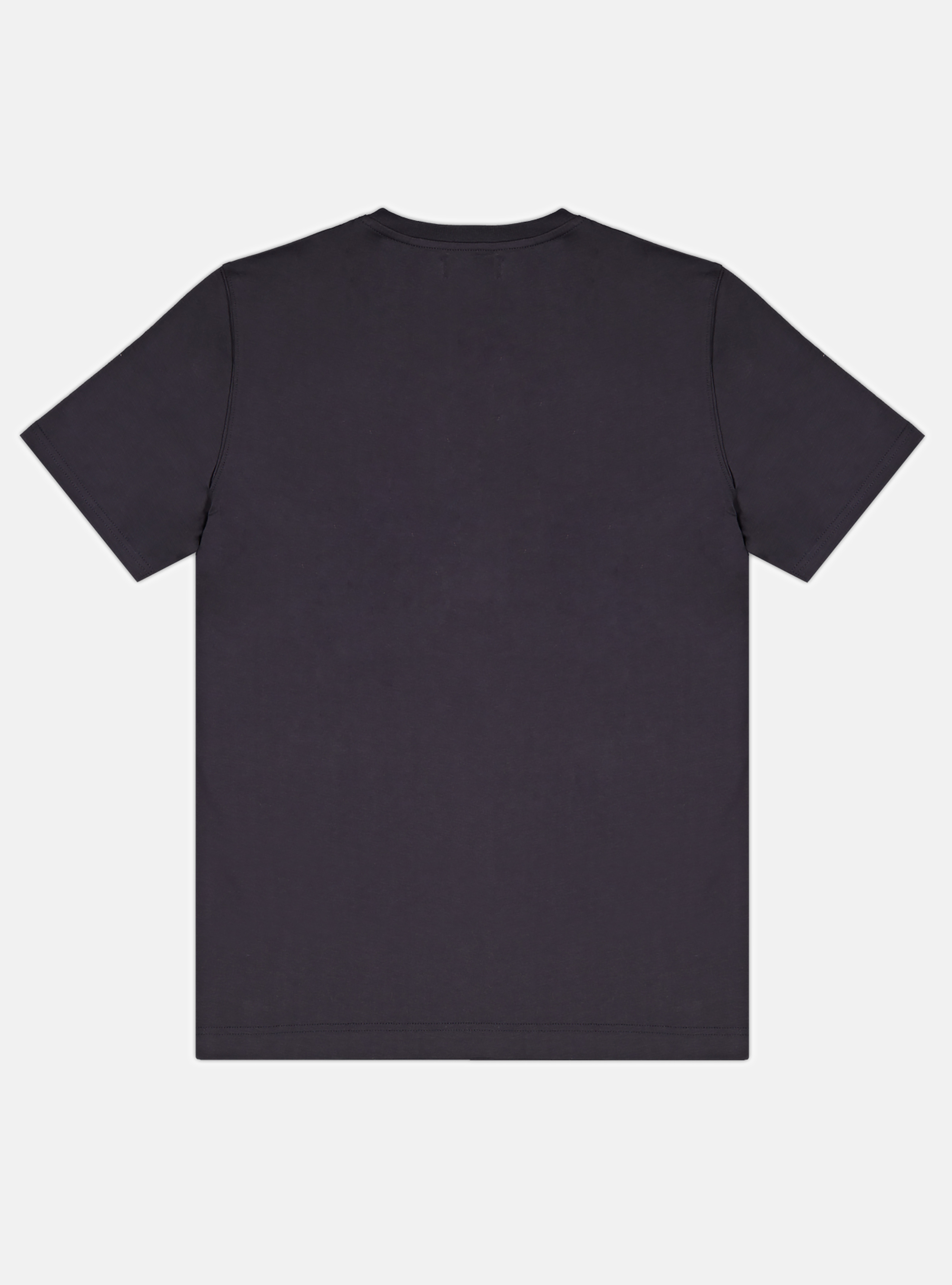 Tshirt mezza manica in jersey di cotone, BLU NAVY