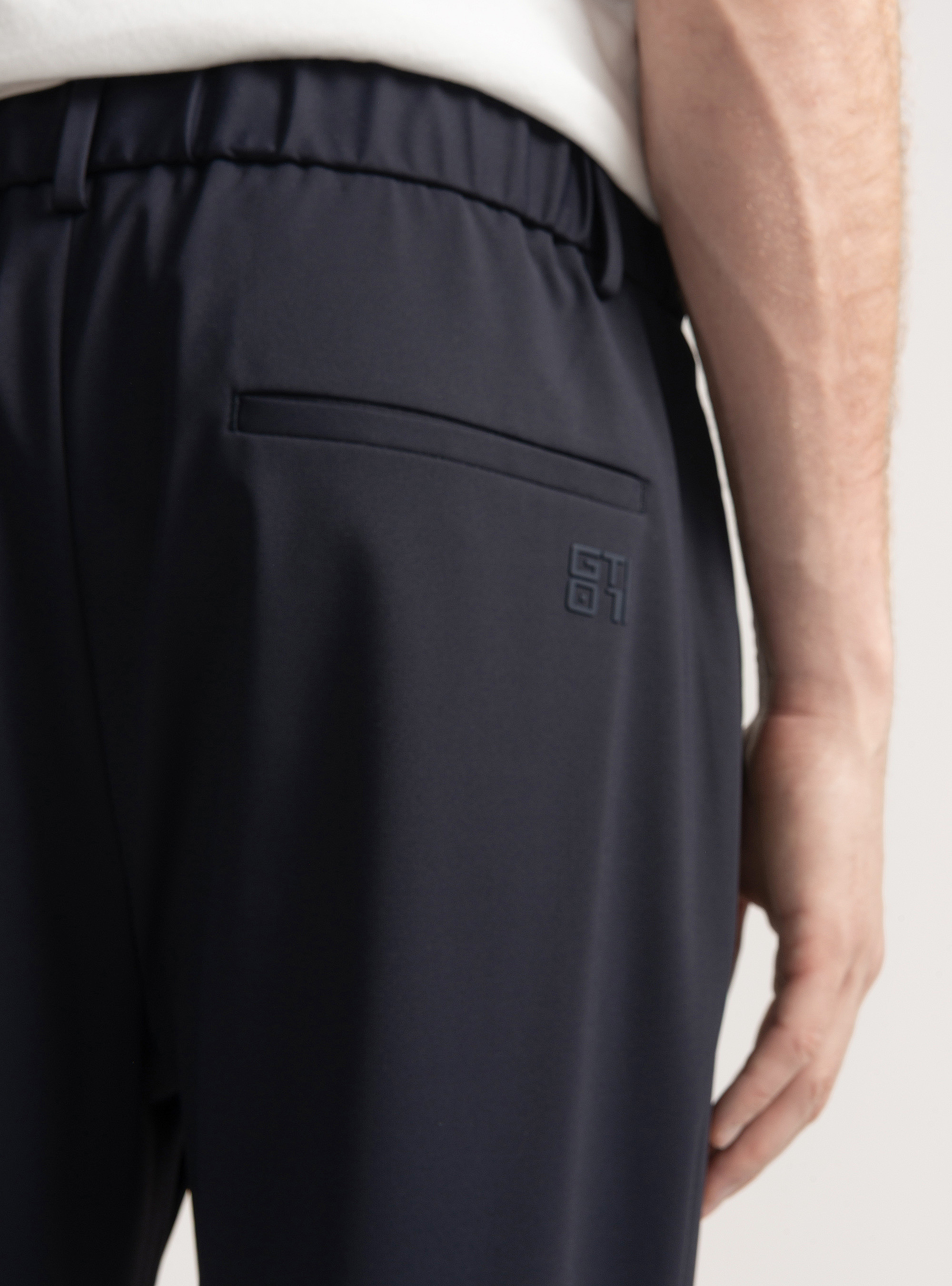 Pantaloni GT01 in nylon elasticizzato, BLU NAVY